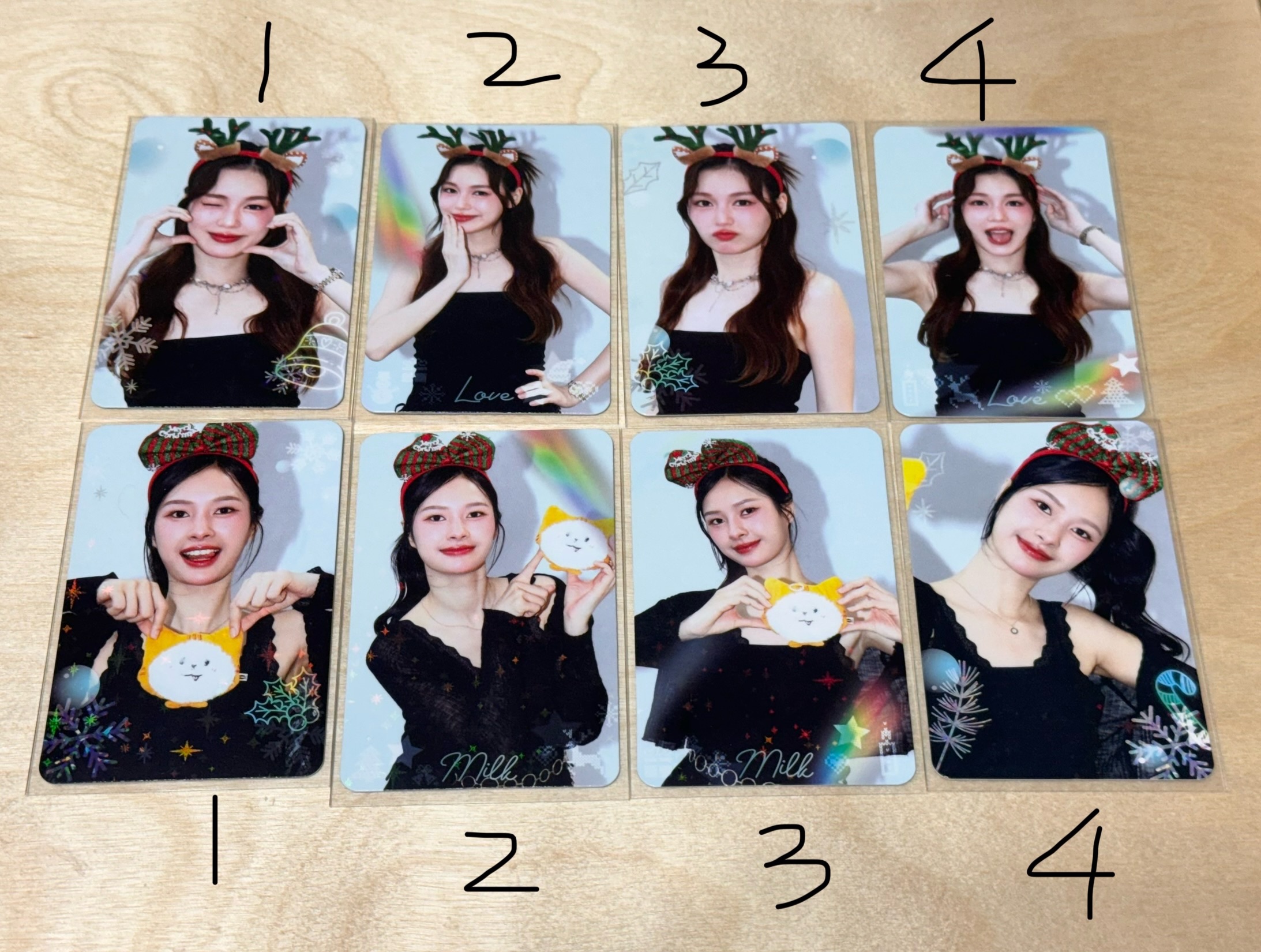 MilkLove聖誕卡