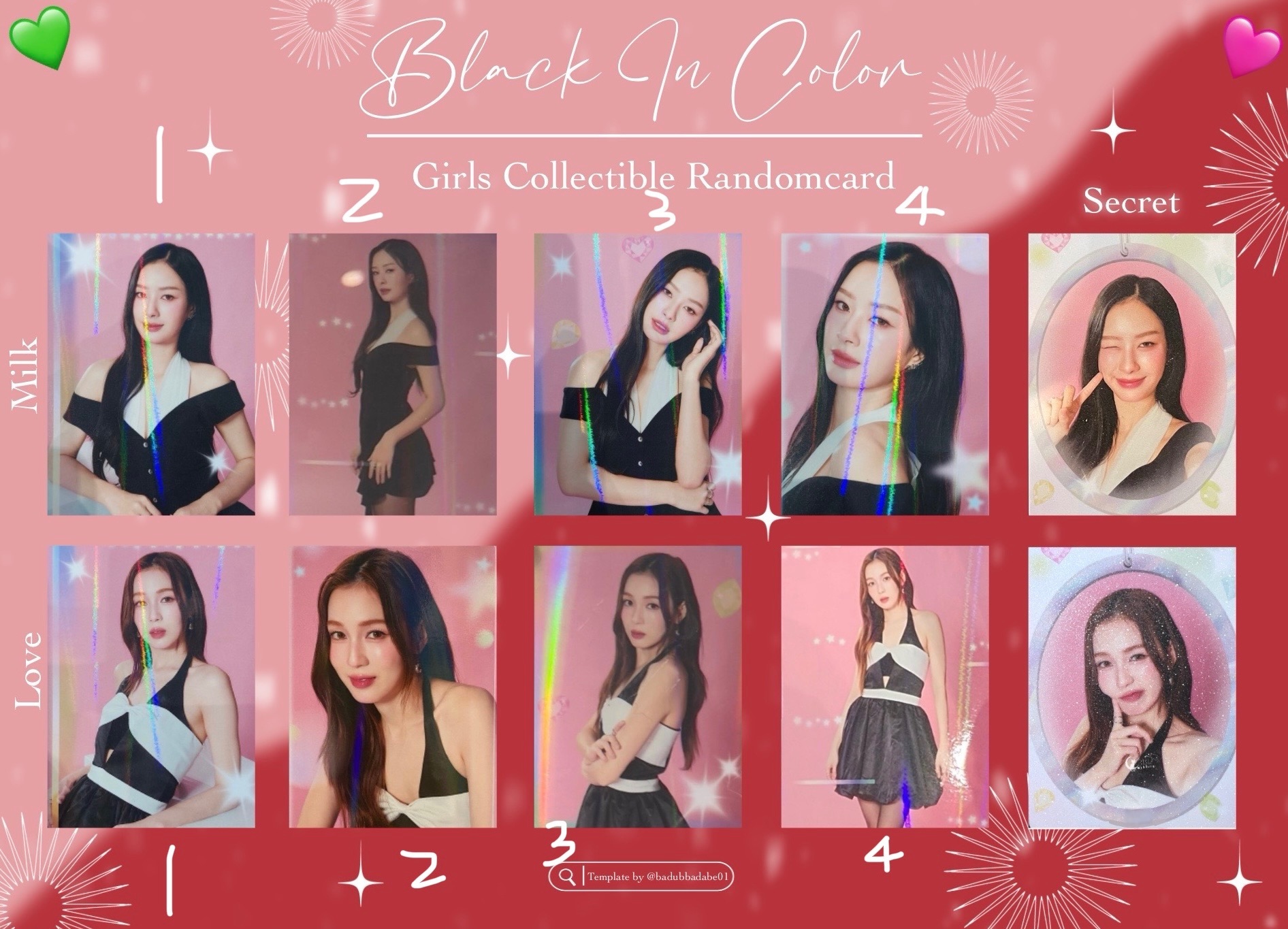 MilkLove一月小卡