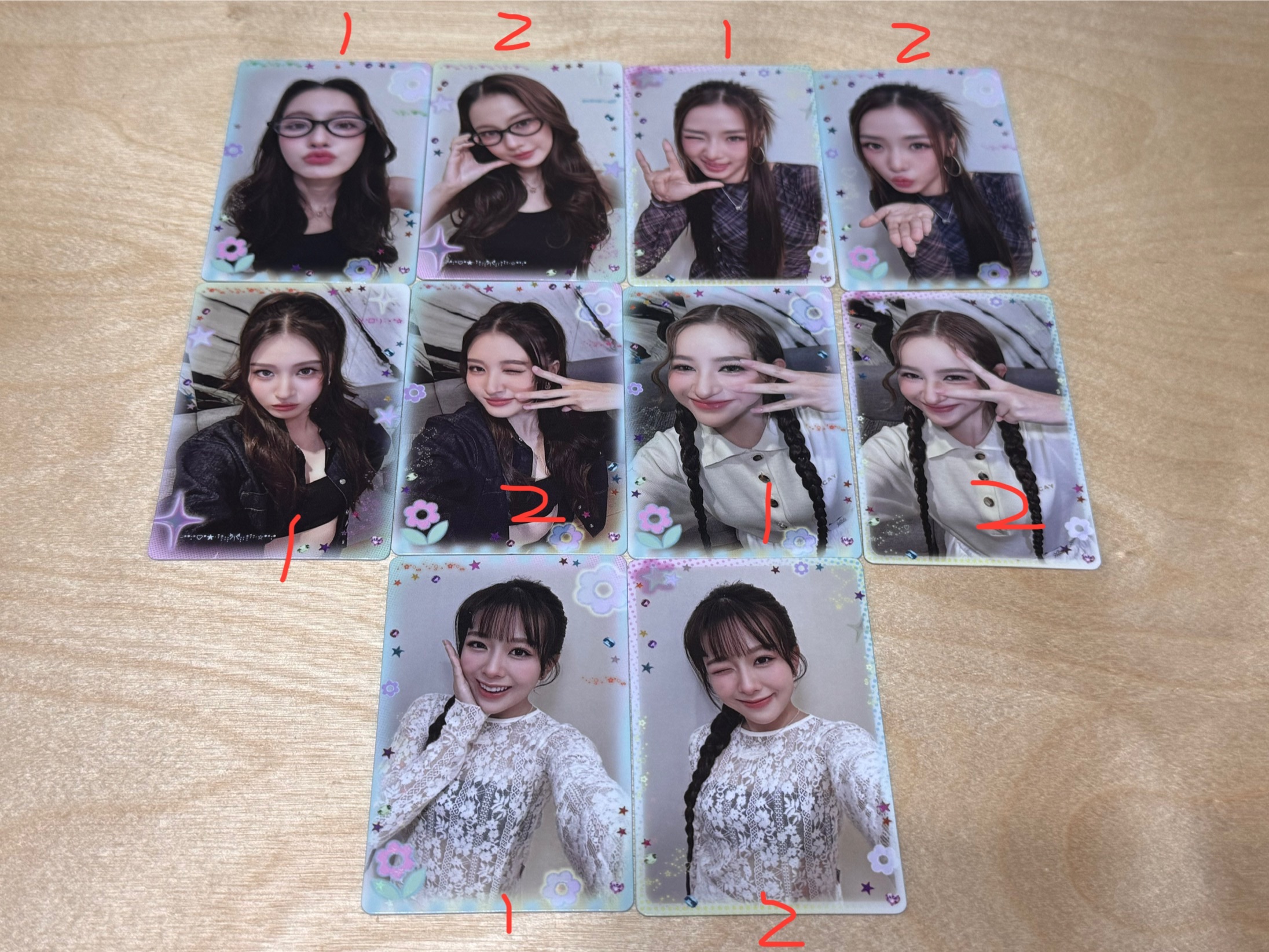 日本大阪女生隨機卡