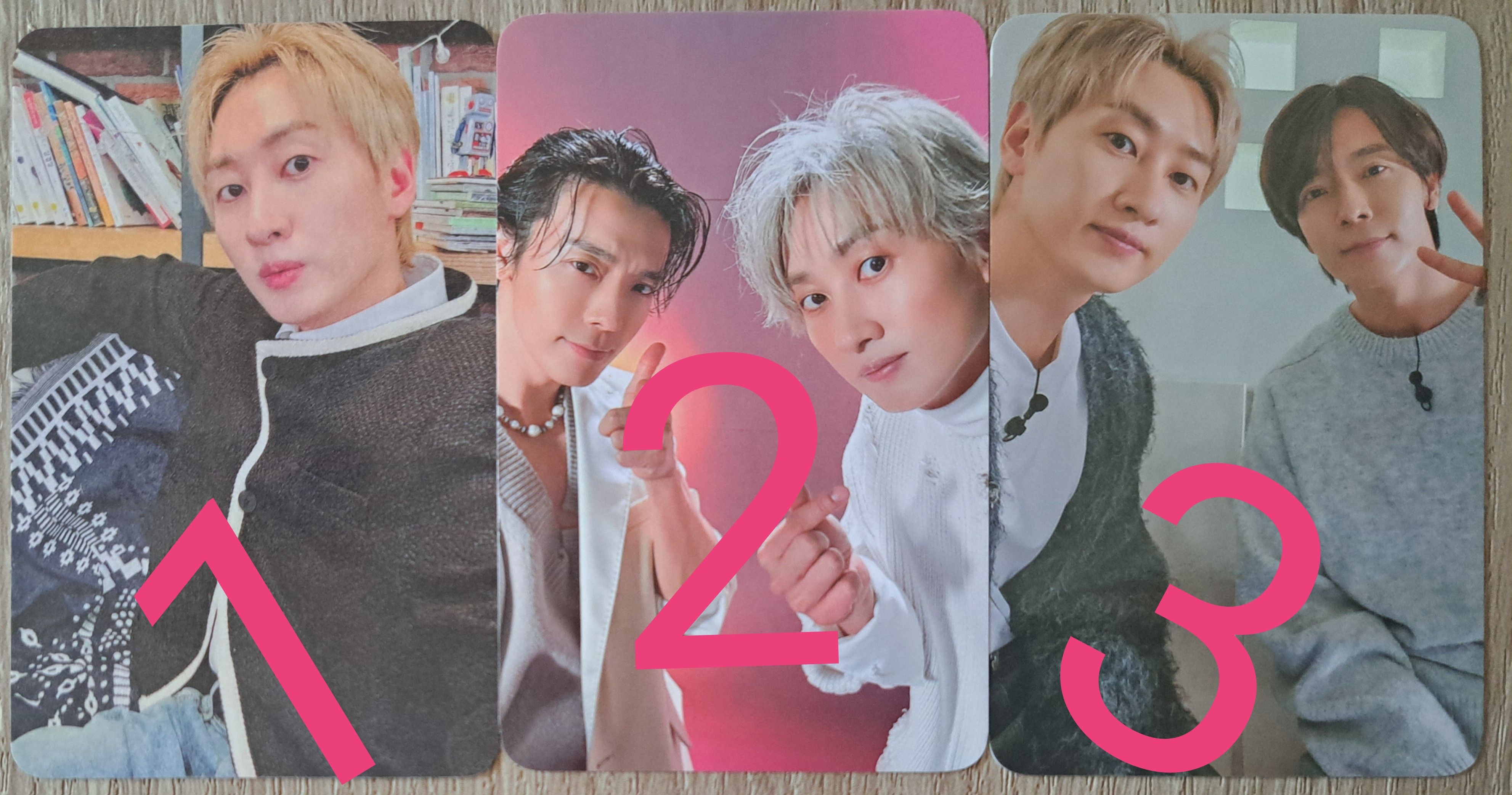 SJ D＆E 專輯小卡 特典卡