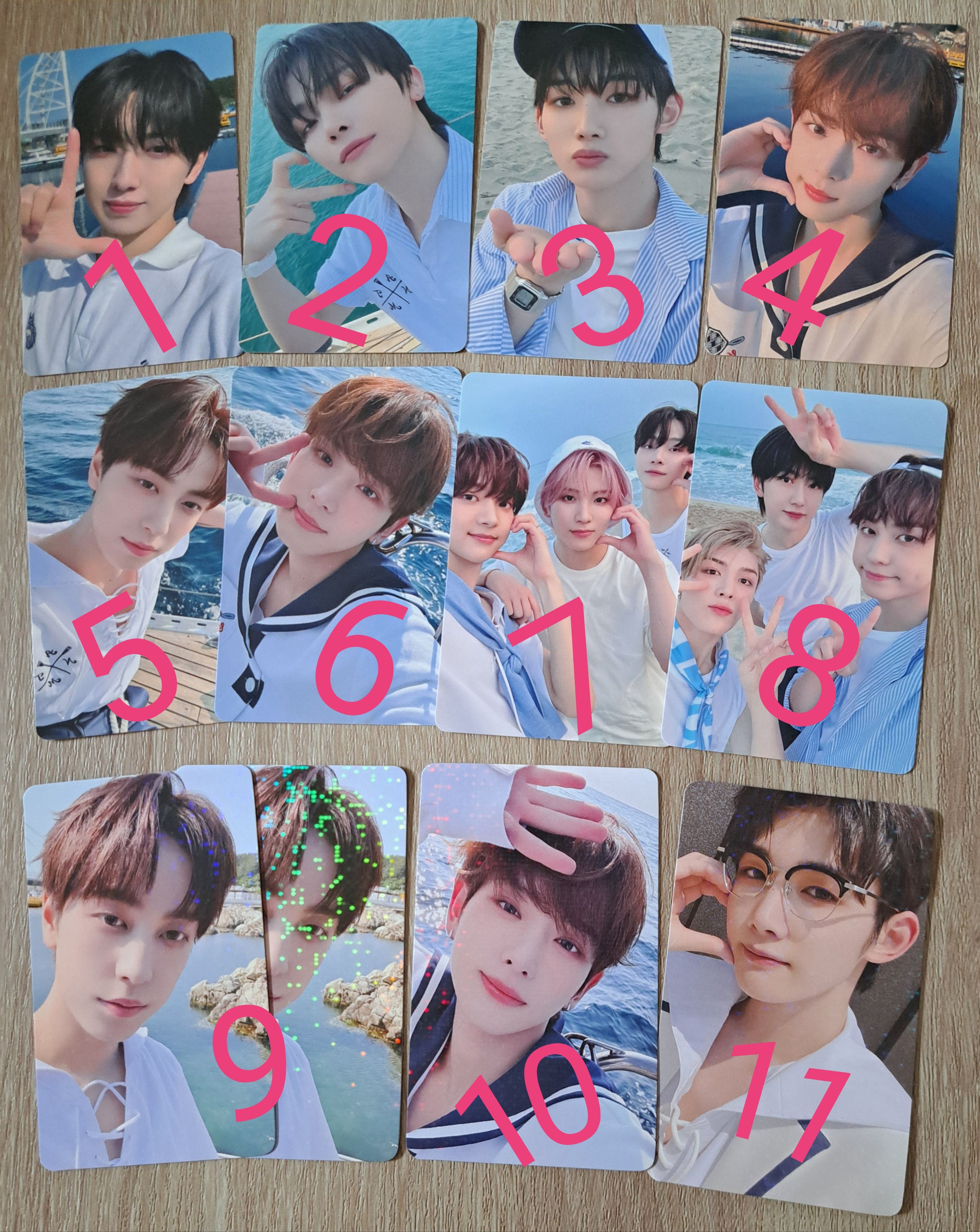 ＆team 專輯小卡 特典卡