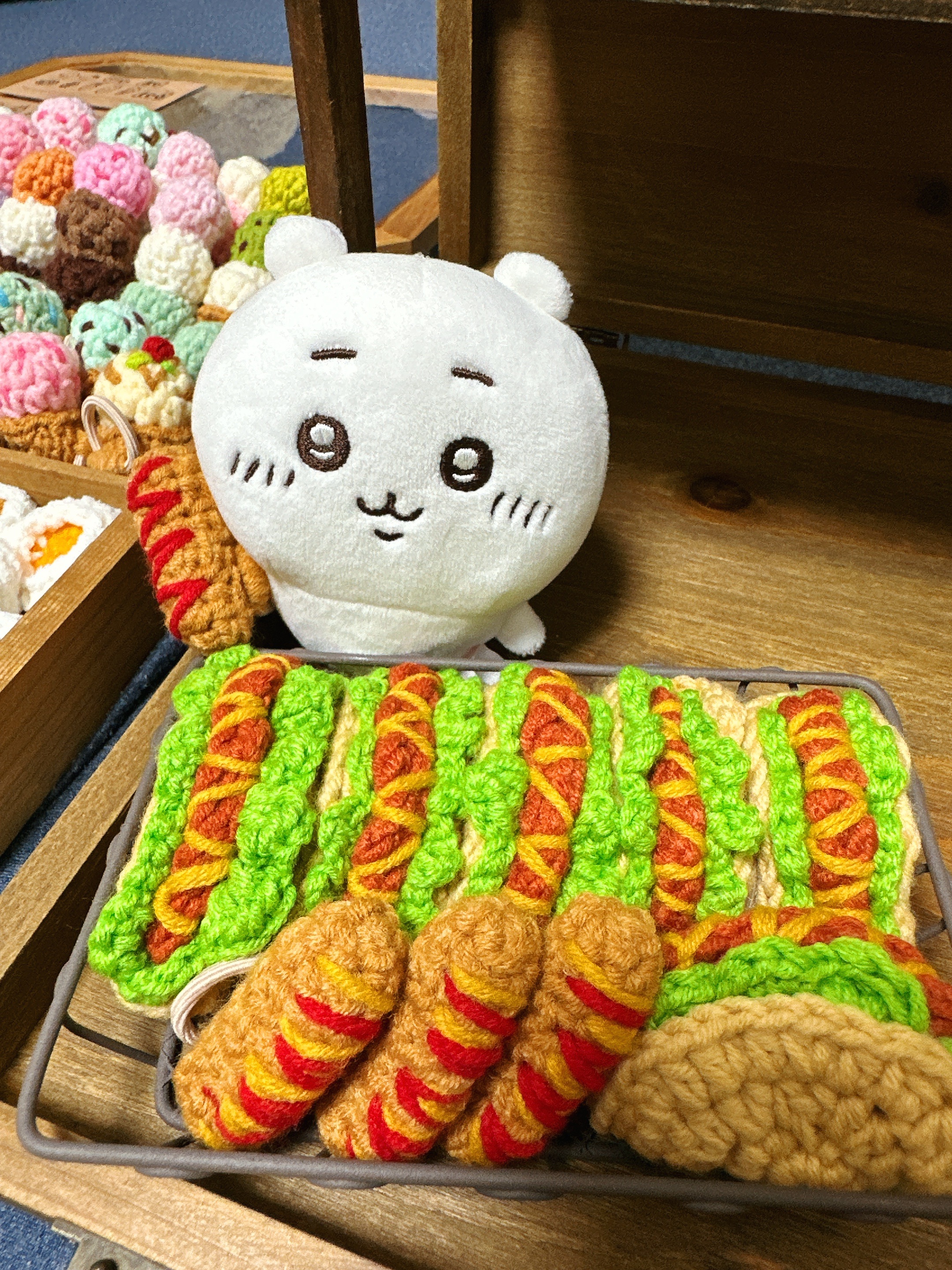 娃用手持熱狗🌭塔可🌮番茄醬🥫酸黃瓜醬