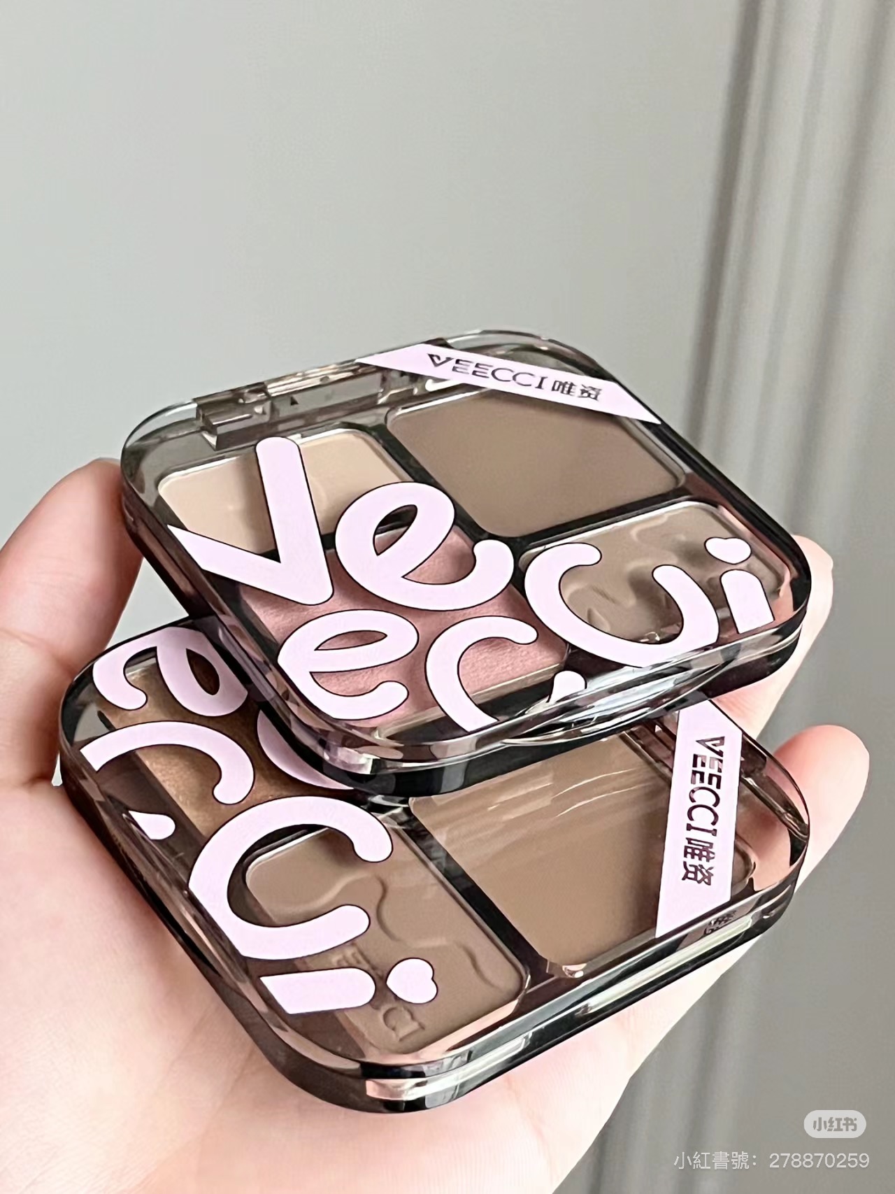 唯資四色高光修容盤