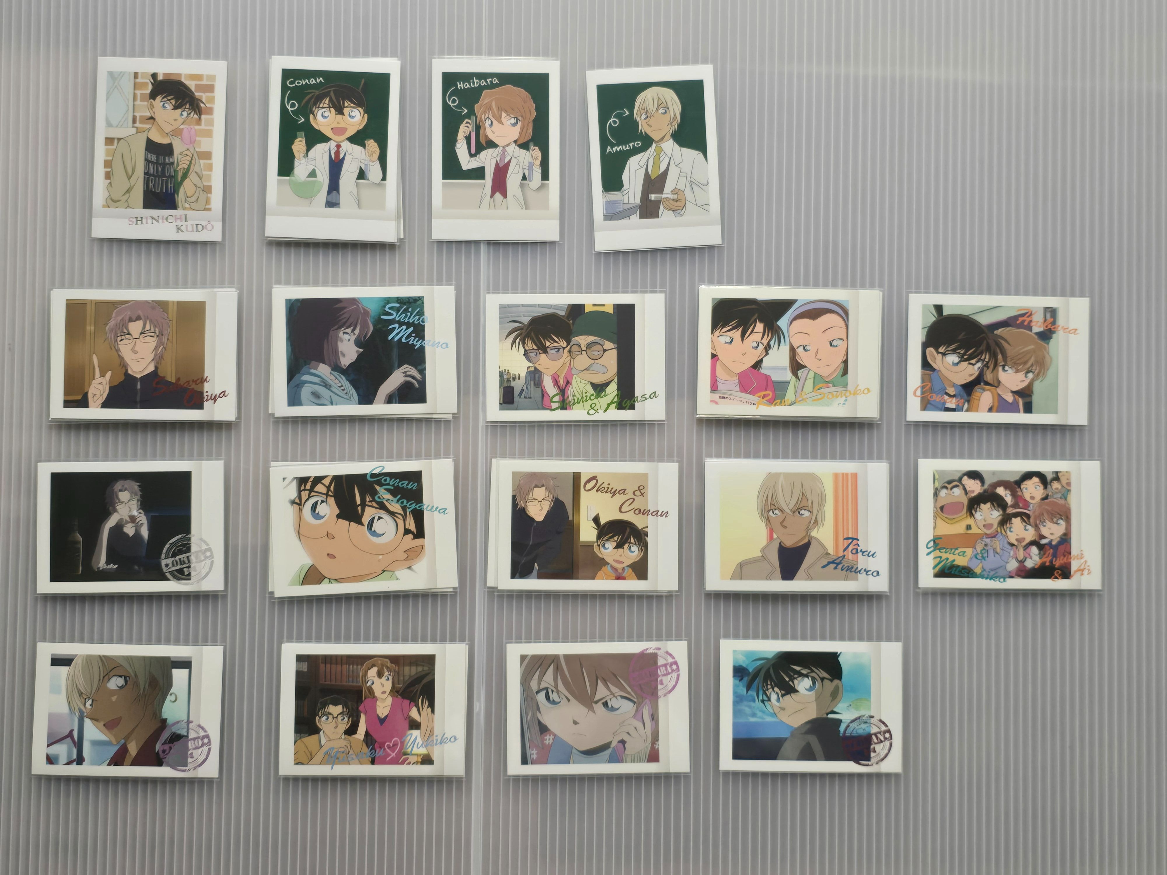 正版 名偵探柯南 拍立得 第1彈 單張卡出售 安室透 柯南 小蘭 赤井 灰原 基德
