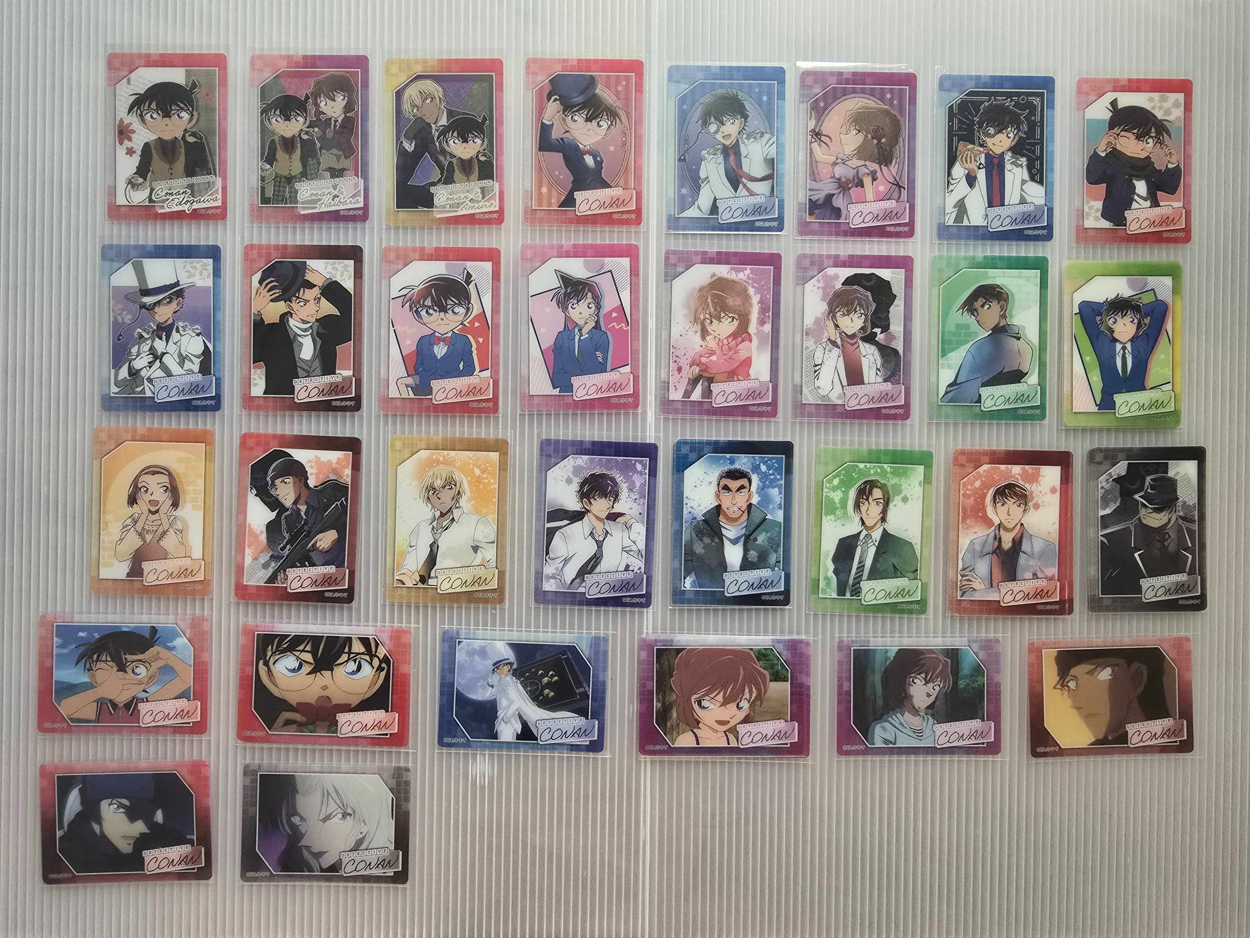 名偵探柯南 卡片 英倫風透卡 安室透 灰原哀 怪盜基德 赤井秀一 新一 琴酒 貝爾摩德 黑暗組織