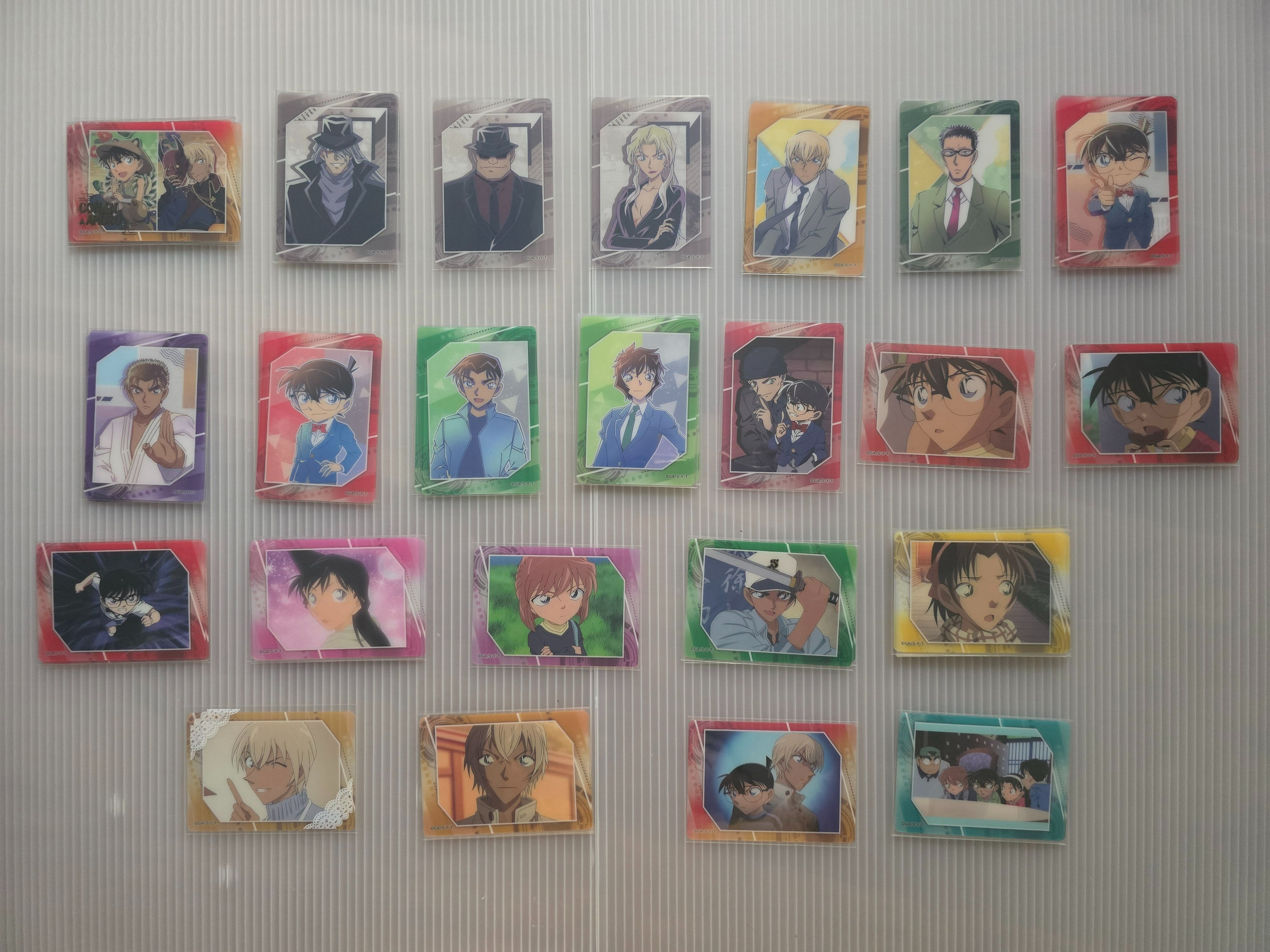 名偵探柯南 卡片 百鬼夜行透卡 安室透 灰原哀 怪盜基德 赤井秀一 新一 琴酒 貝爾摩德 黑暗組織