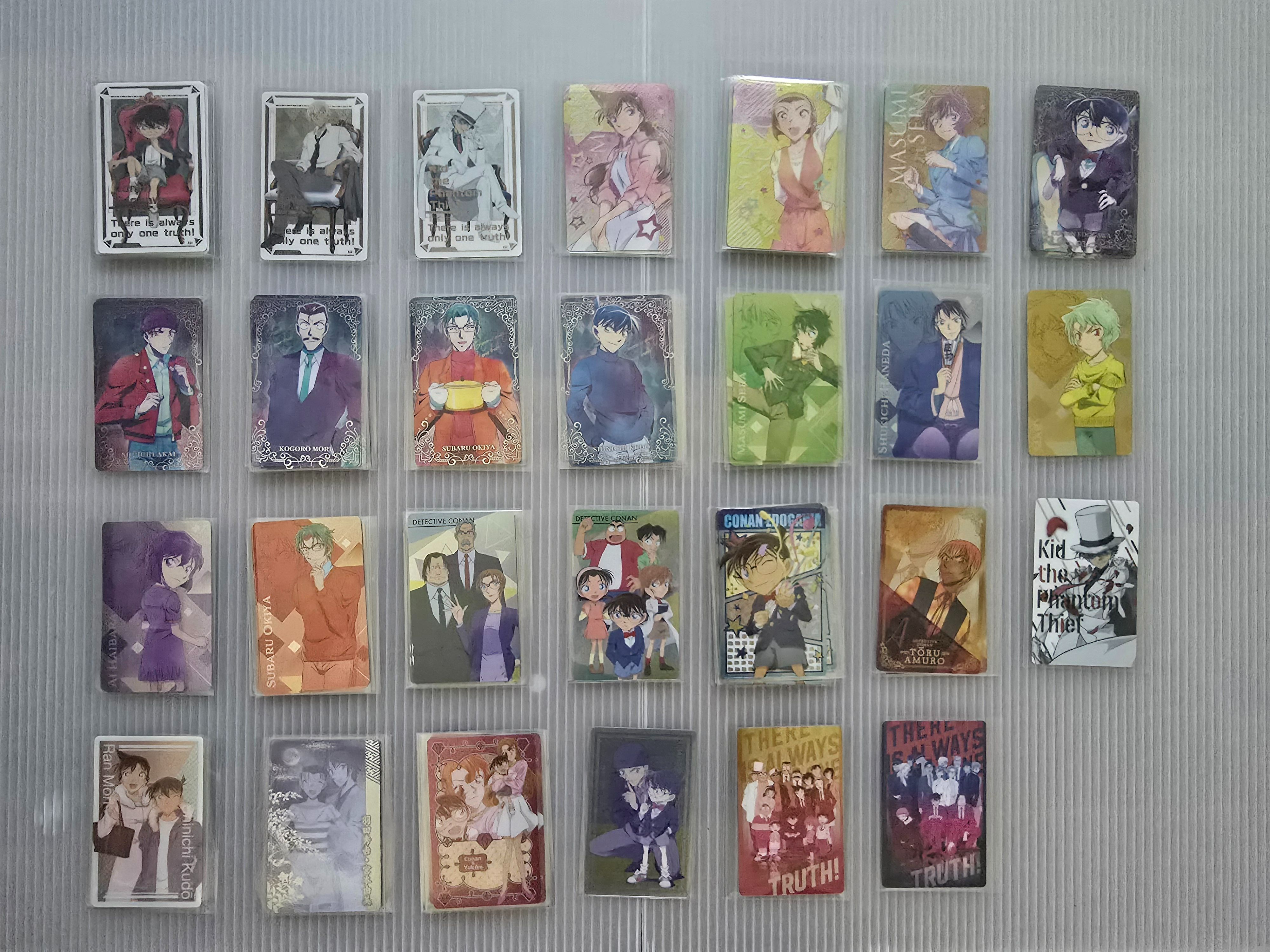 正版 名偵探柯南 金屬卡 卡牌 柯南 小哀 基德 安室 新一 小蘭 平次 和葉 琴酒 苦艾酒