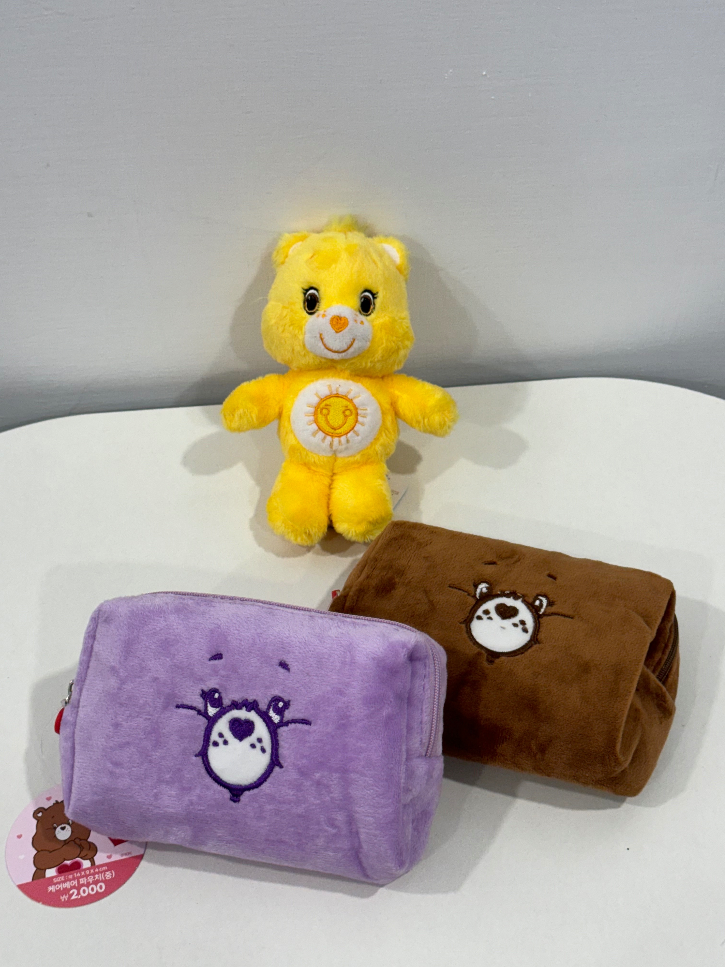 韓國Daiso 彩虹熊 化妝包 收納包 萬用包
