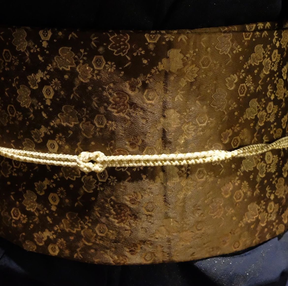 楓葉碎花名古屋帶（不含帶締）