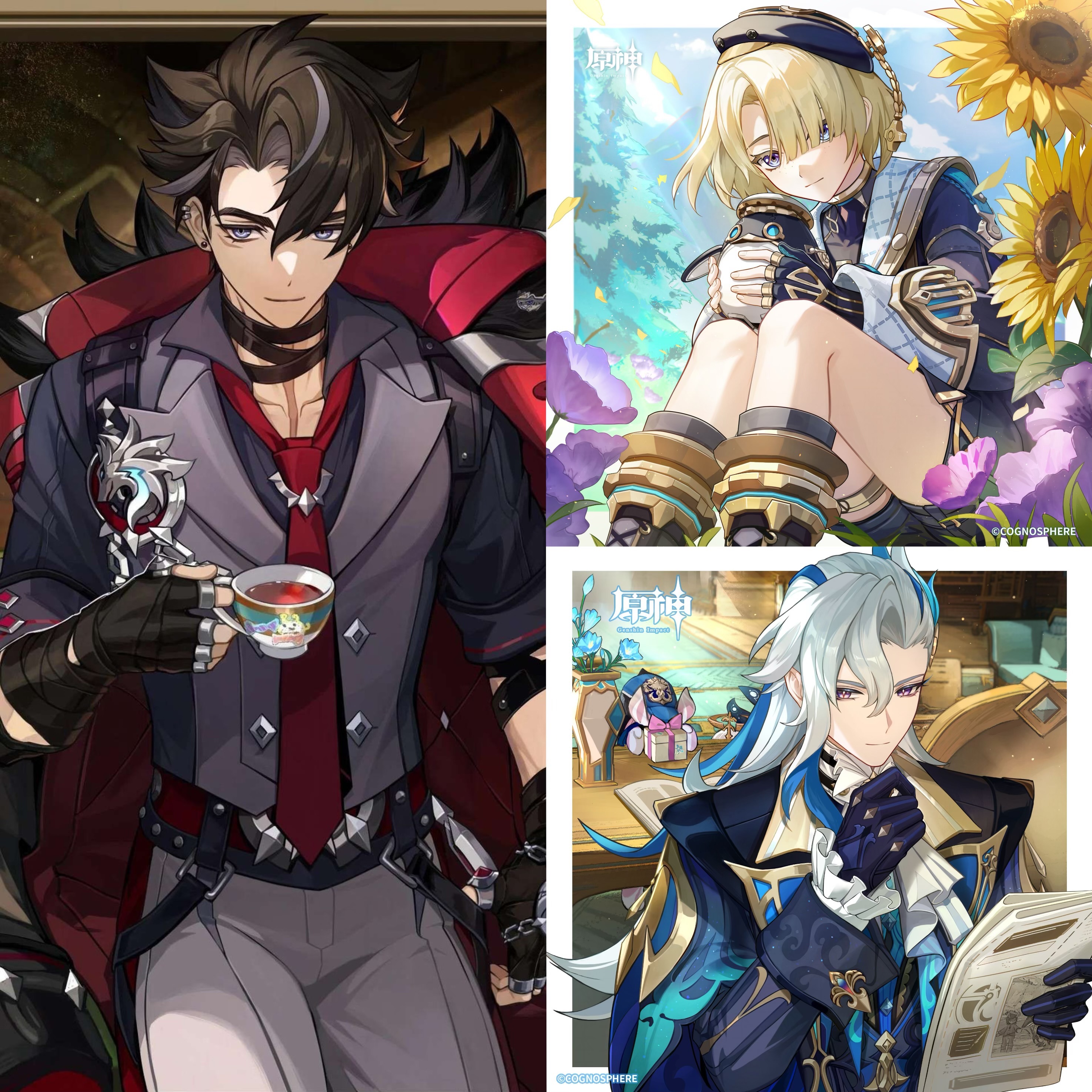 萊歐斯利 菲米尼 那維萊特 原神 楓丹