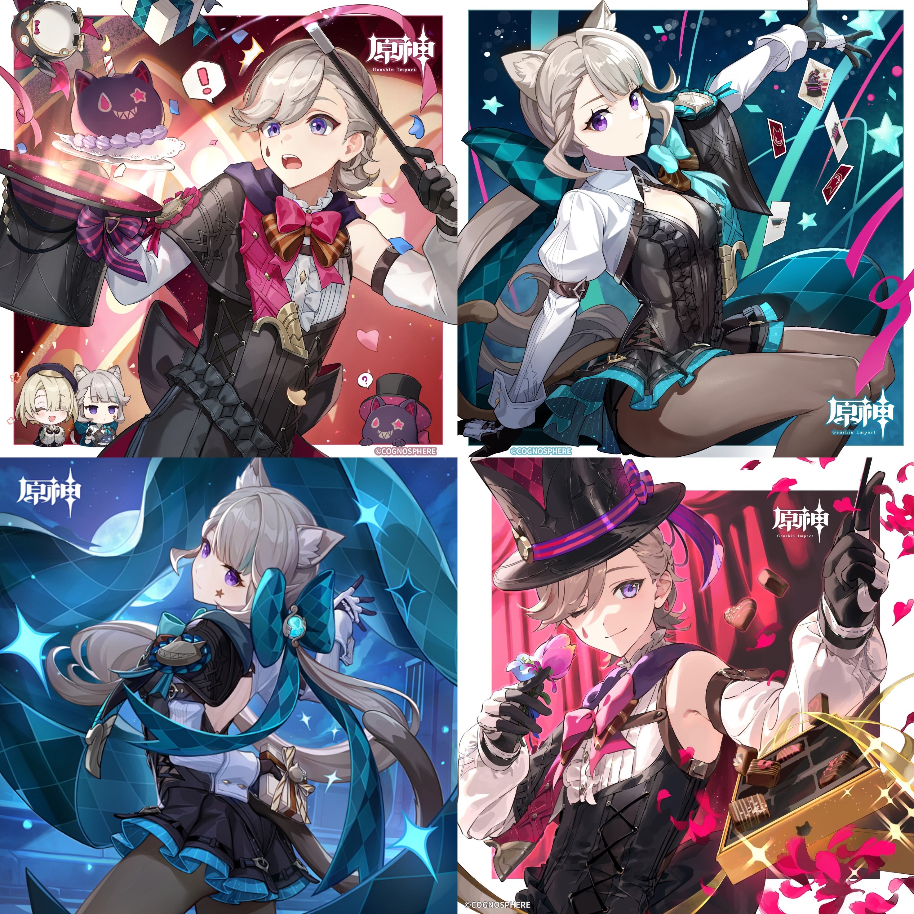 林尼 琳妮特 原神 楓丹（1-14為林尼）