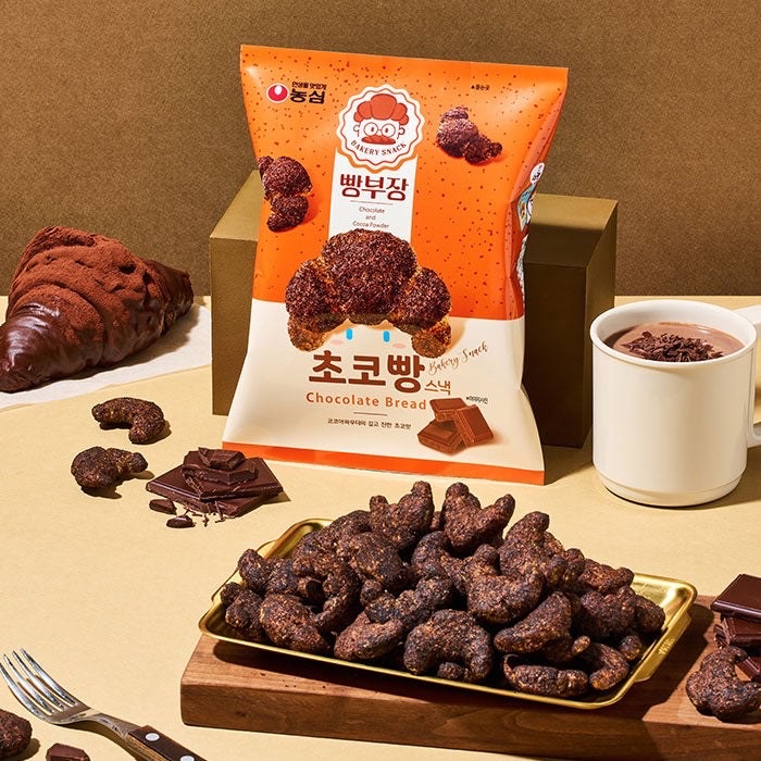 【跟著胖媽韓國🇰🇷玩一夏😎】韓國🇰🇷農心卡嗞卡嗞鹽可頌55g/包