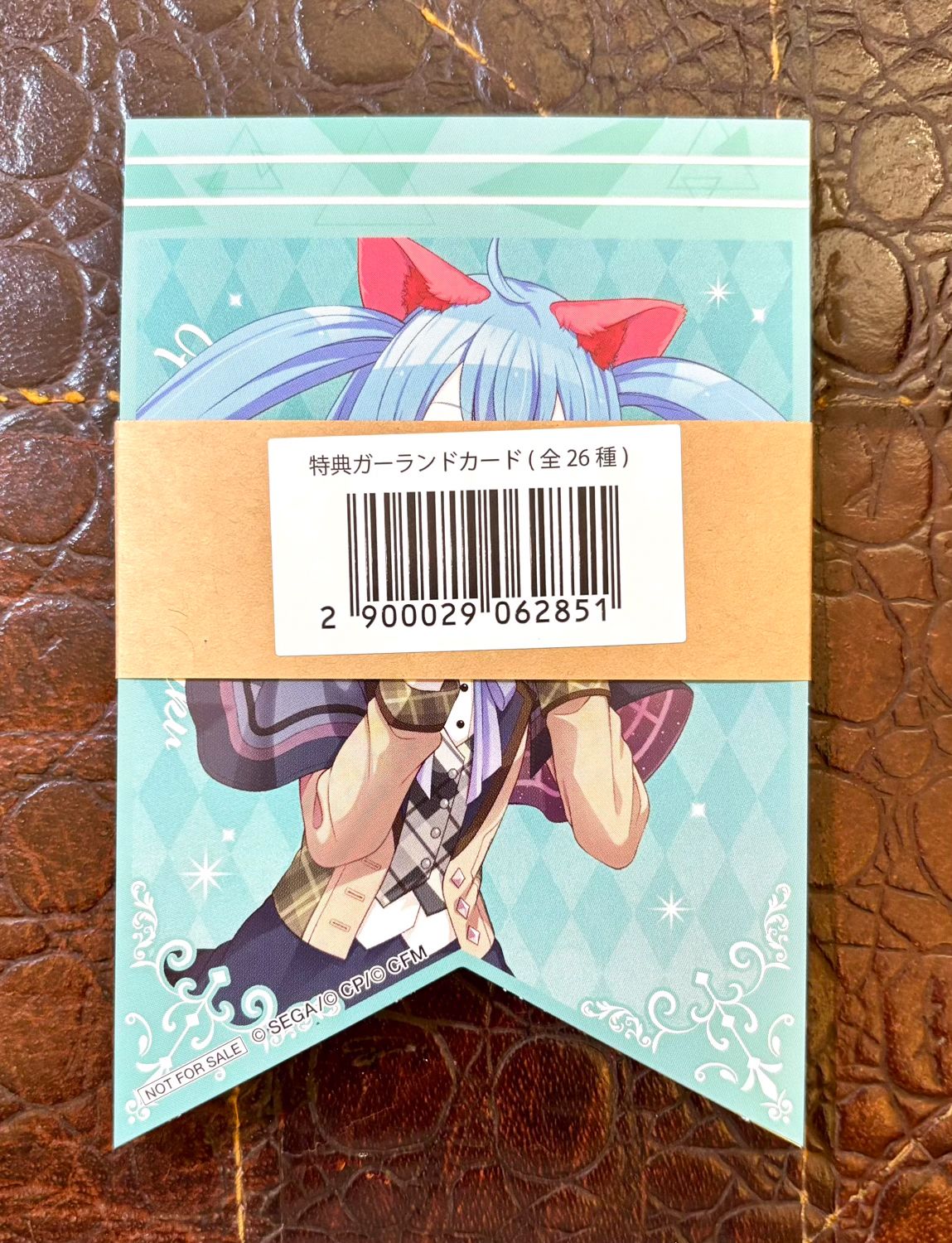 特典紙片（保存不易，皆默認有損）