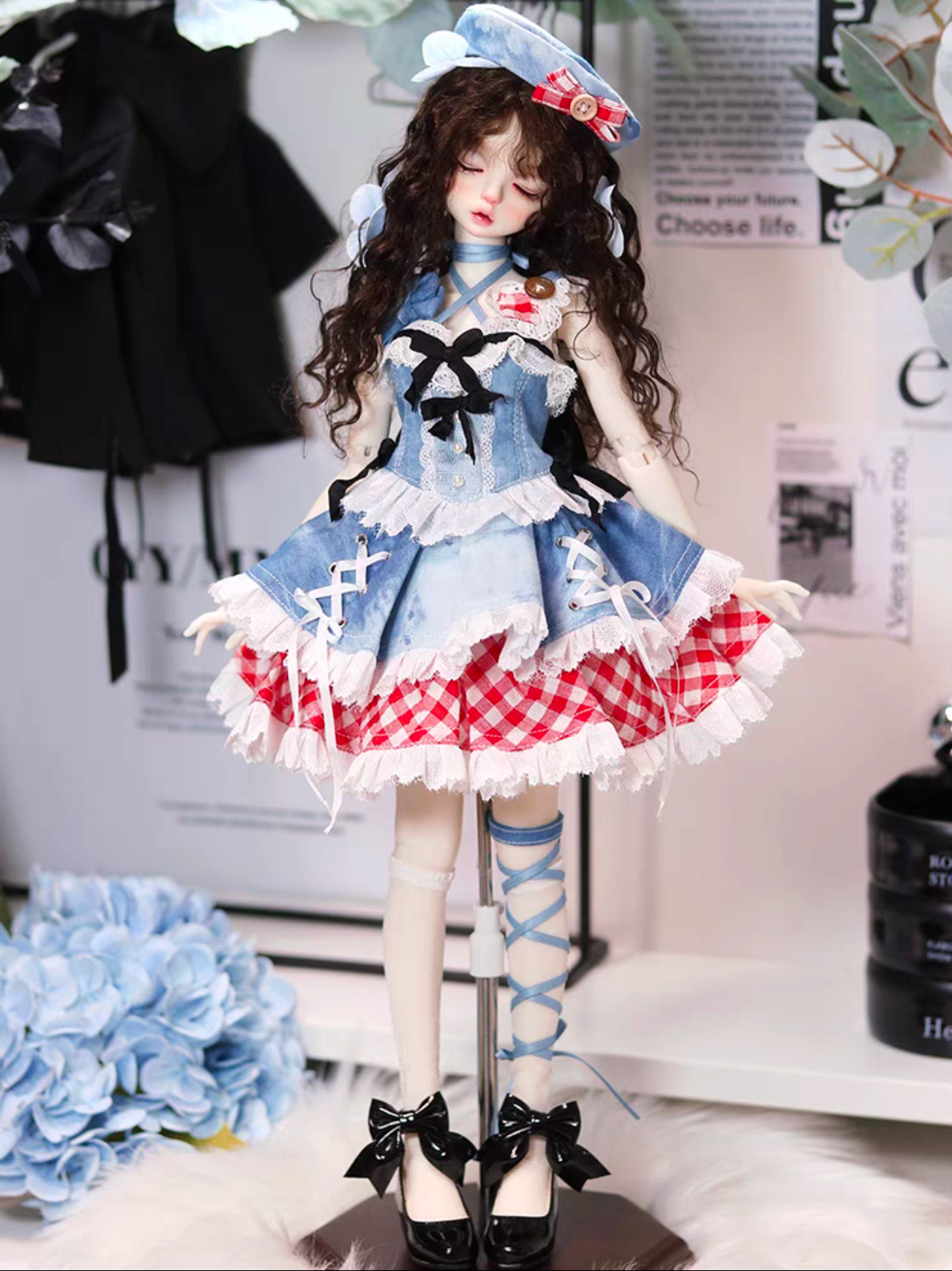 Silkgirl dolls 牛仔夾心