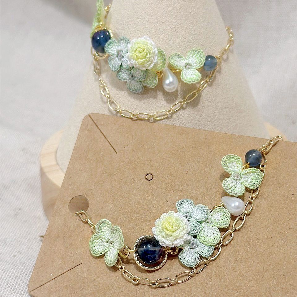 白花三葉草手鍊