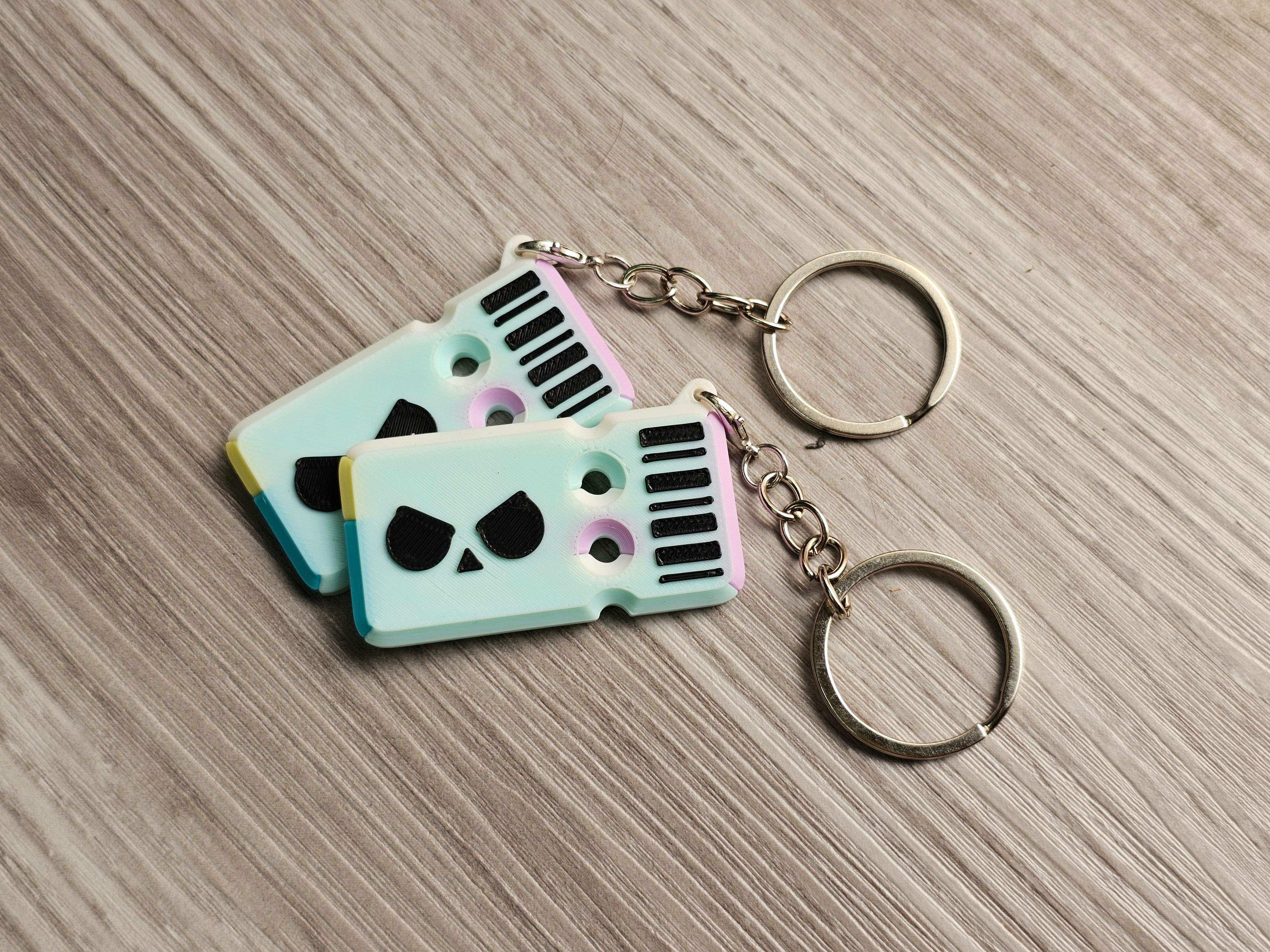 【同人創作】Brawl Stars 高級通行證 NFC 吊飾 好友感應卡