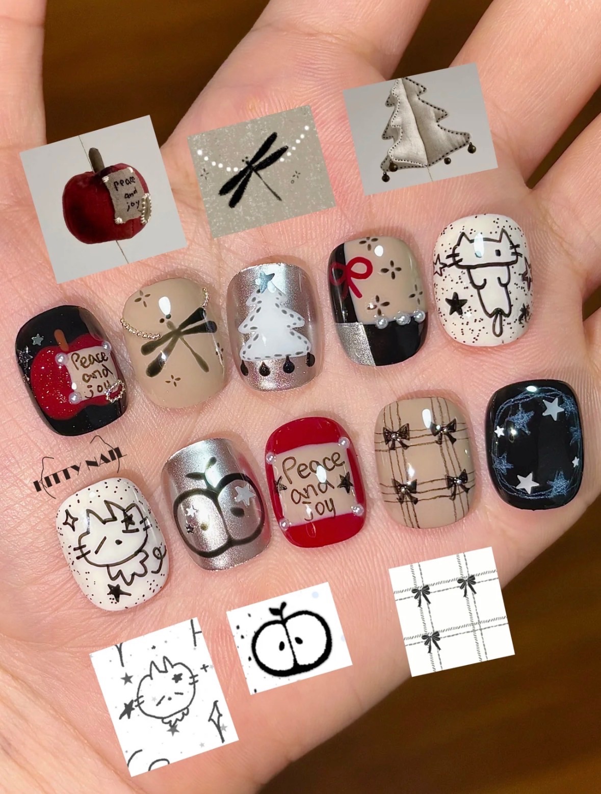 純手工穿戴甲 xs號