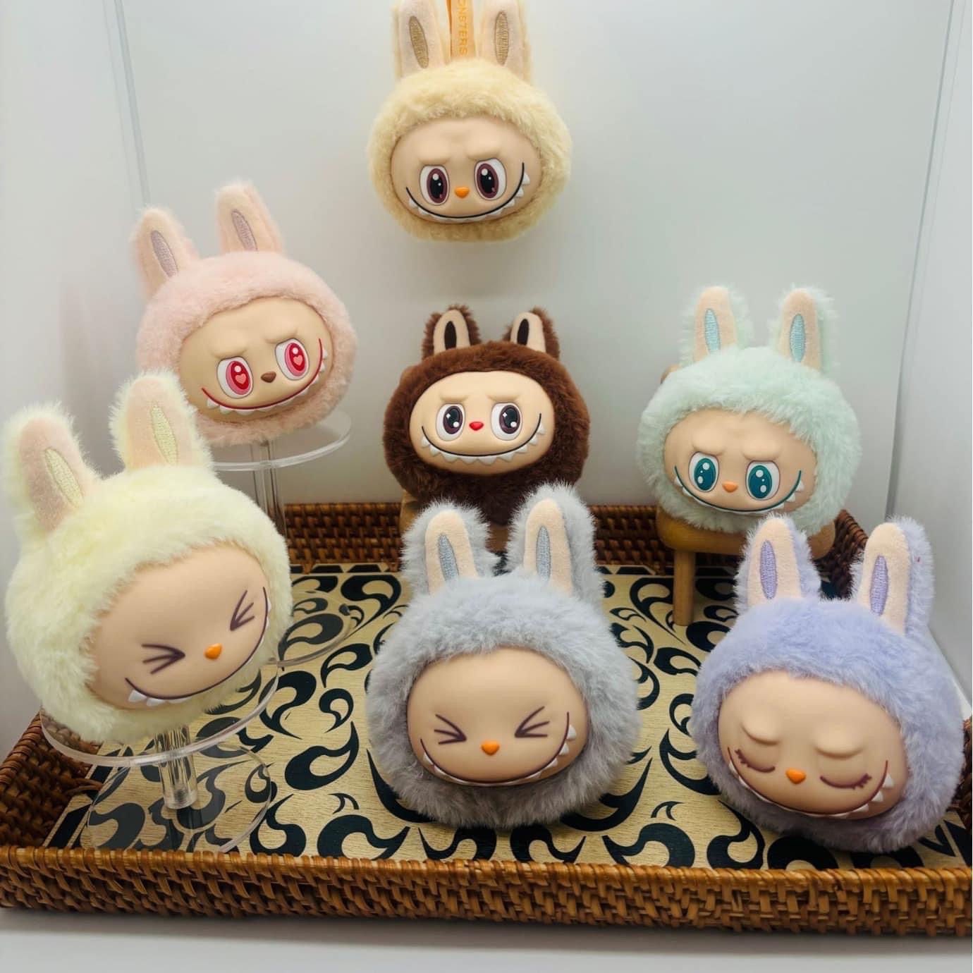 ❔拉布布 公仔頭鑰匙圈盲袋
