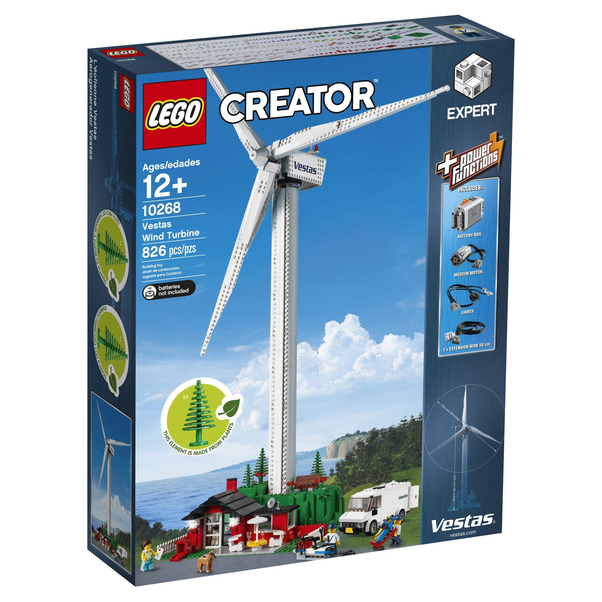 LEGO 10268 Vestas Wind Turbine 風力發電場景組