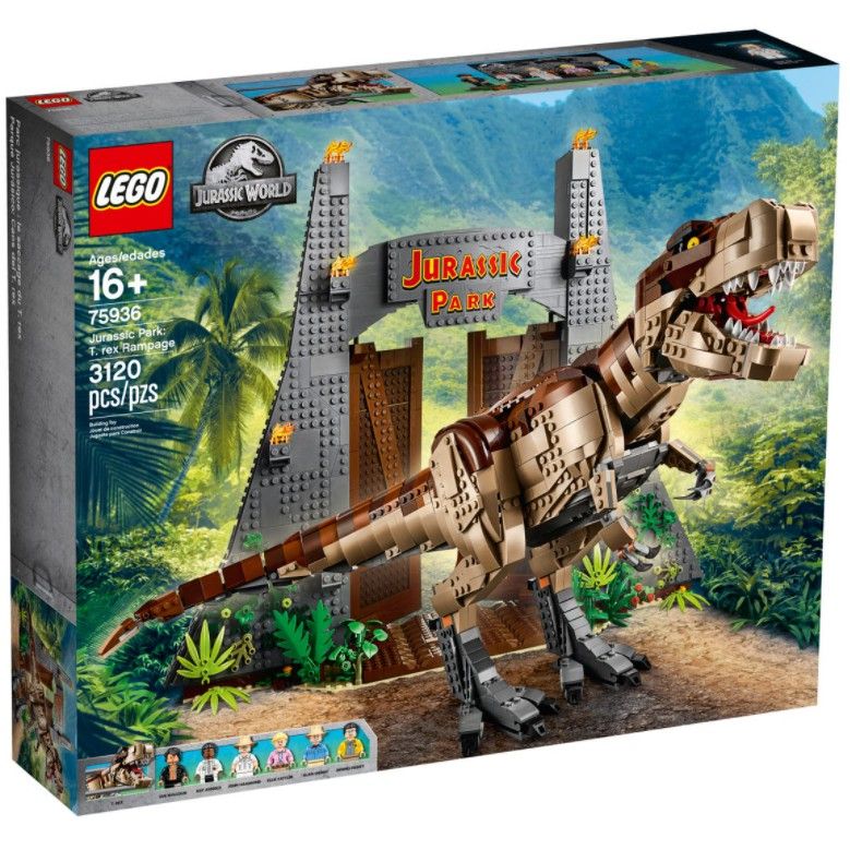 LEGO 75936 JURASSIC PARK  T REX RAMPAGE 侏羅紀世界