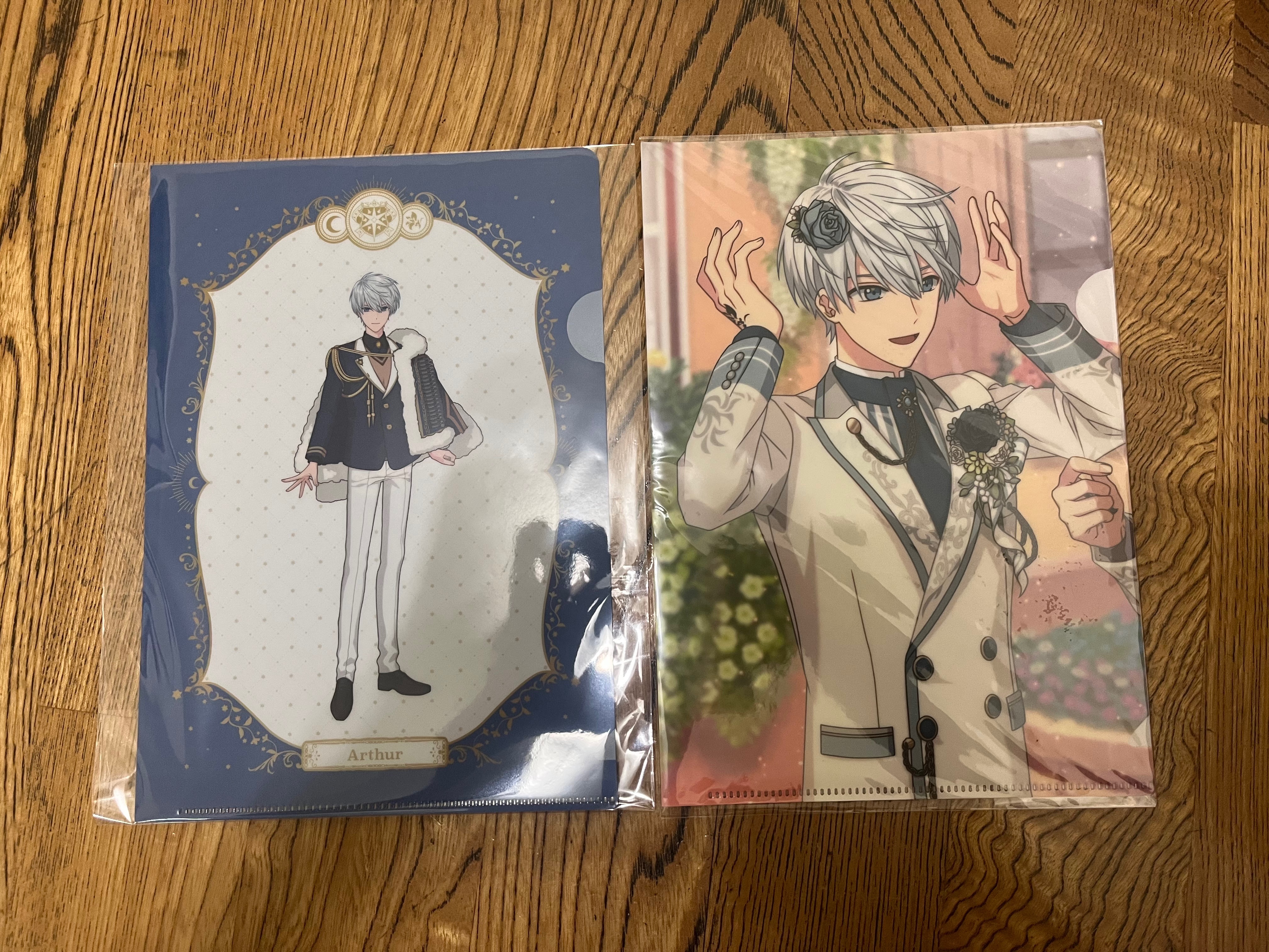 亞瑟 資料夾set