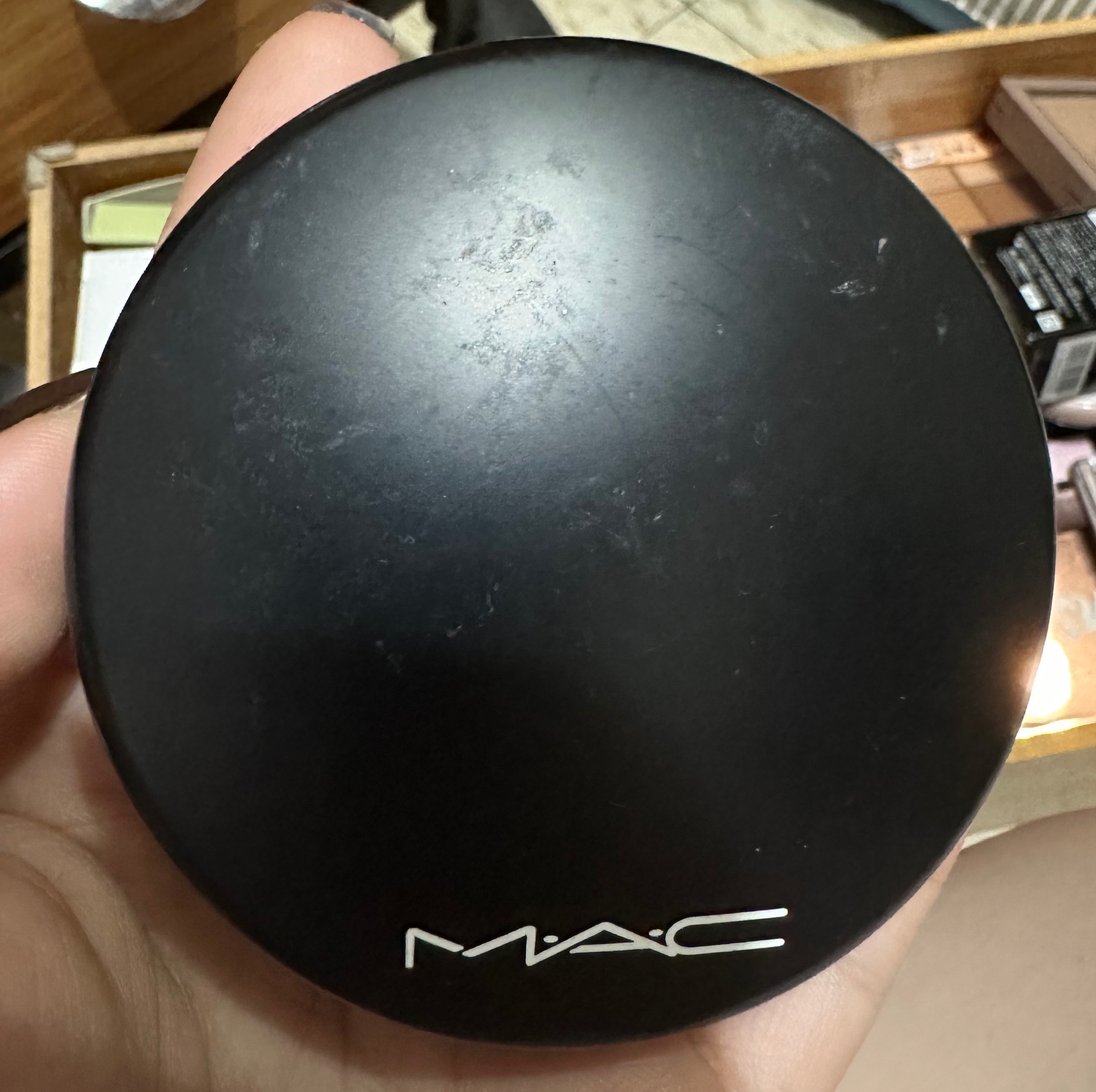 Mac柔礦粉餅