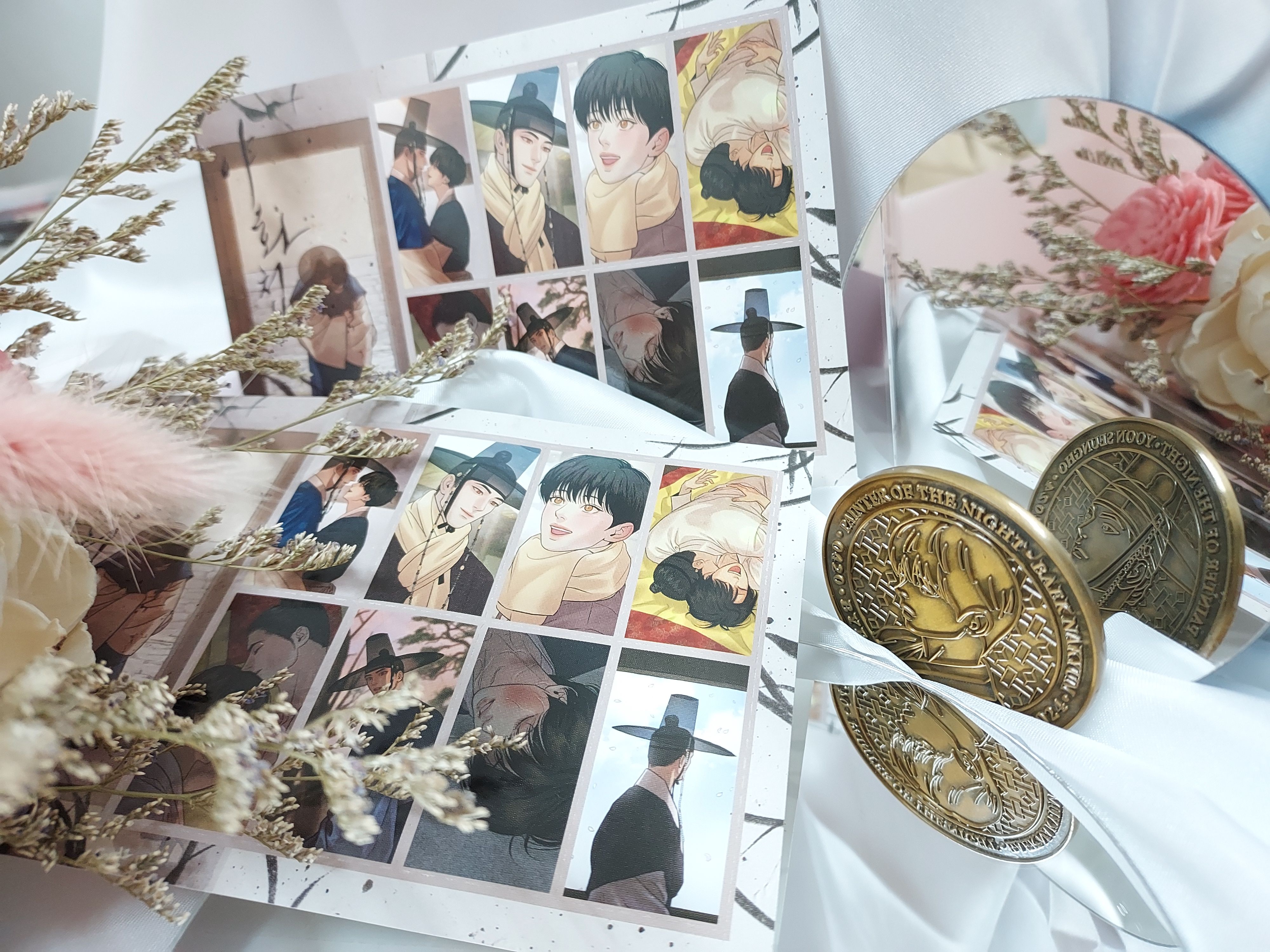 夜畫帳-雙面錢幣套組