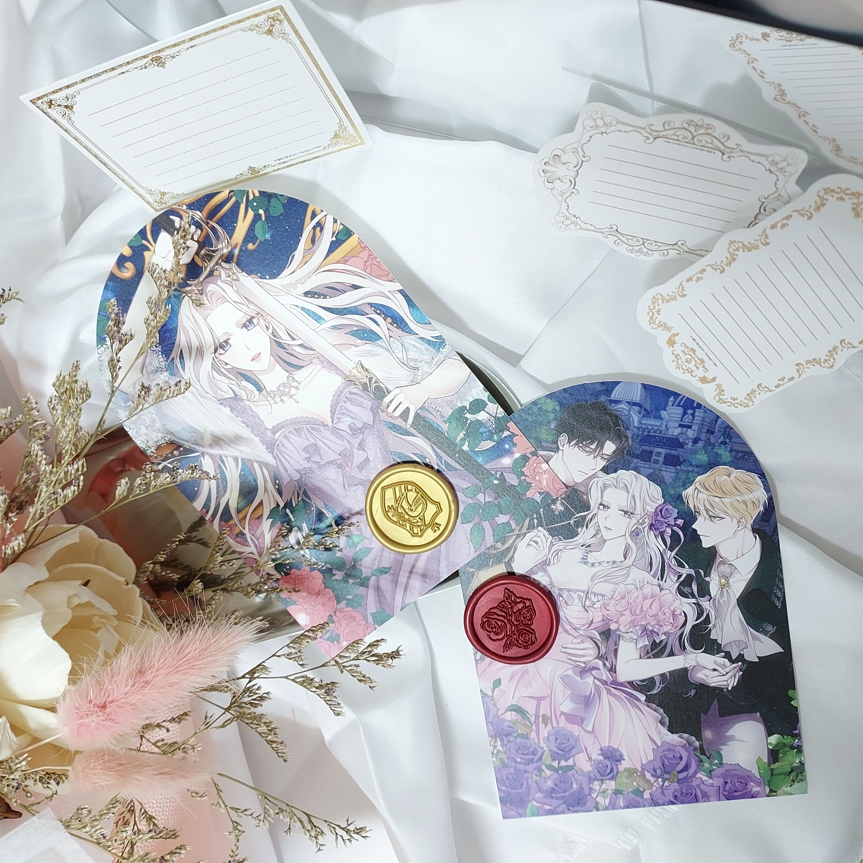 馴服暴君後逃跑-迷你信紙組