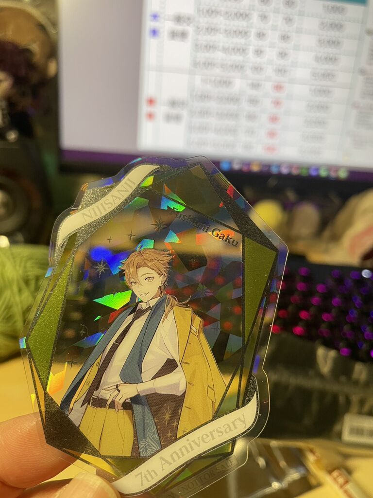 にじさんじ 7th Anniversary 七周年 特典