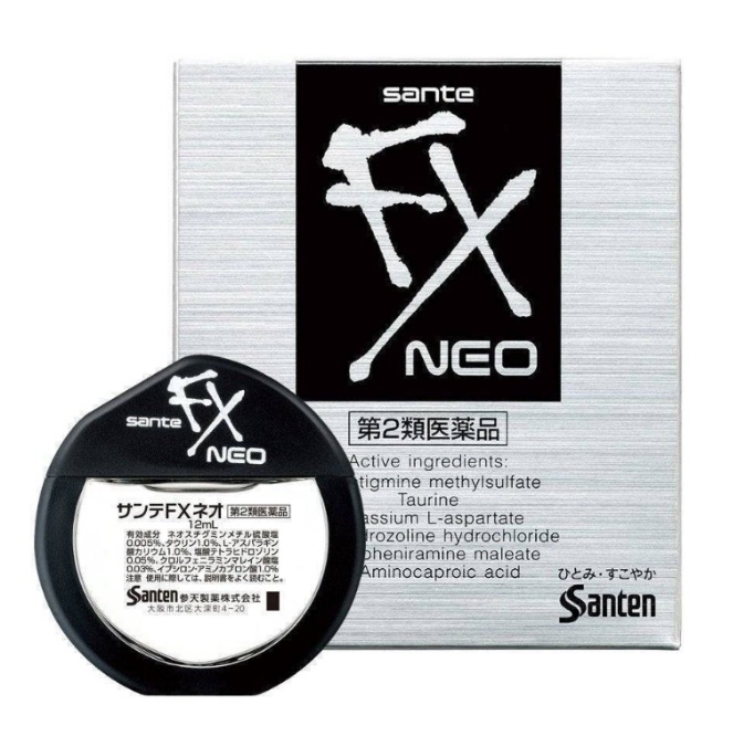 日本參天 Santen FX 眼藥水 銀色NEO/金色V PLUS