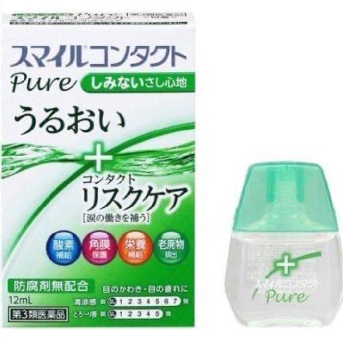 Smile 隱形眼鏡用眼藥水 12ml