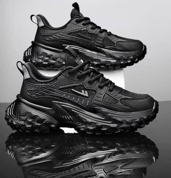 龐克美式胎紋鞋男鞋厚底坦克黑武士老爹鞋榴槤增高休閒運動鞋