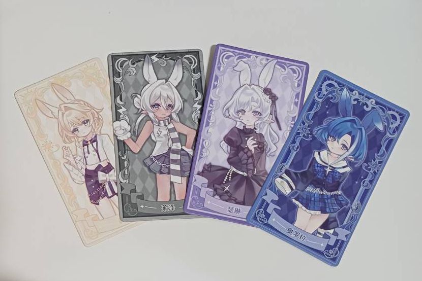 氣象星語 人物卡 4張不拆賣