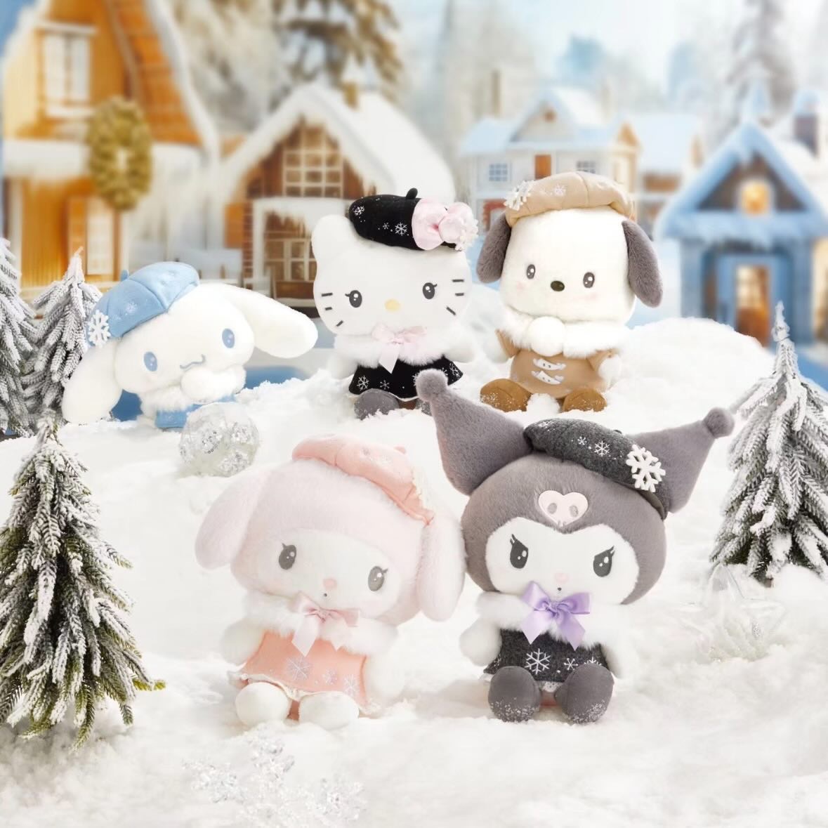 三麗鷗 中國限定 貝雷帽系列