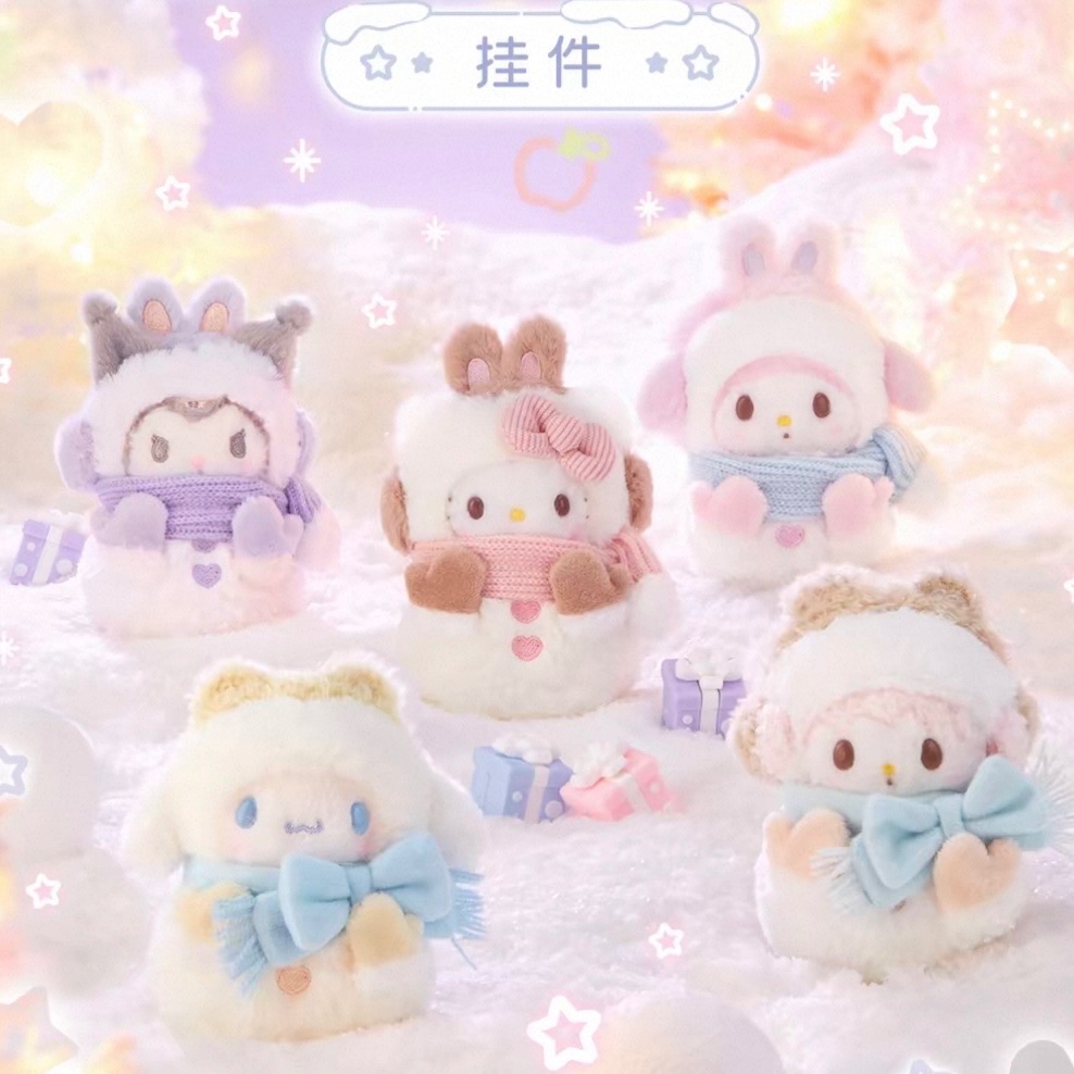 三麗鷗 堆雪人系列 吊飾