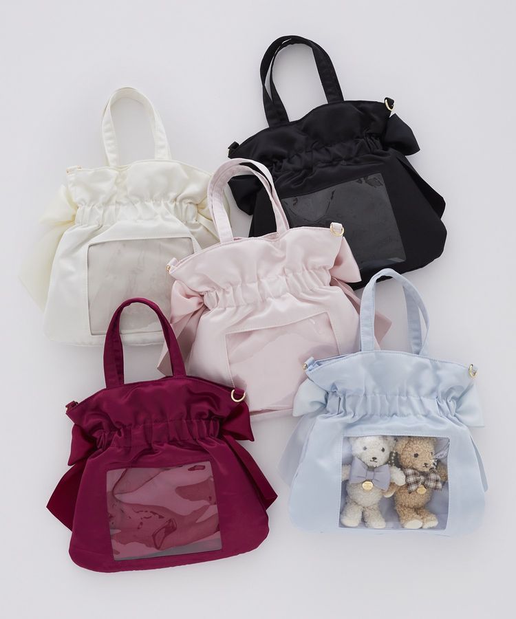 【Maison de FLEUR】雙蝴蝶結痛包：《11/20（四）中午12點收單》