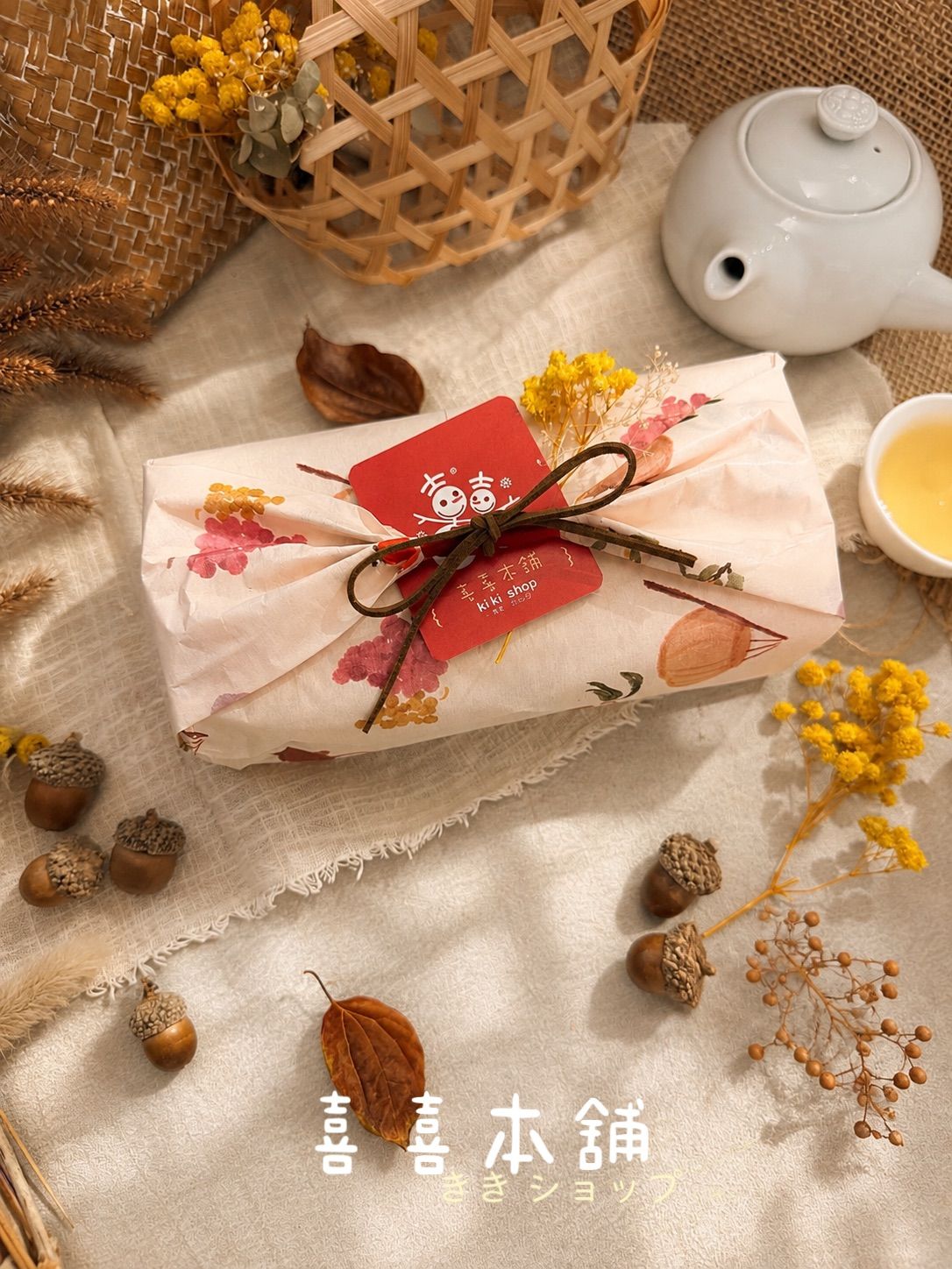 喜喜本舖 ｜雪Q餅專賣 | 禮盒．2盒起訂 | 每盒皆附提袋