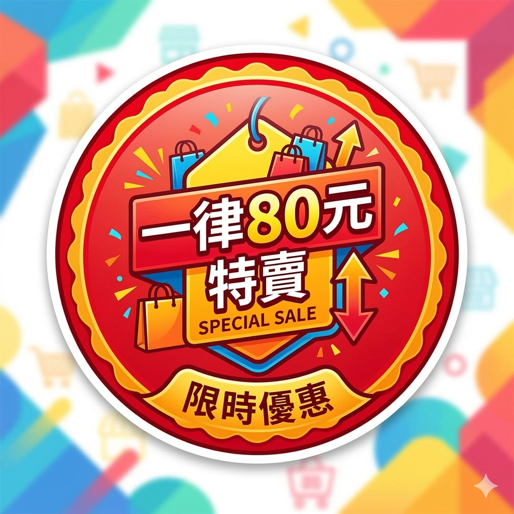 【 80 元專區】