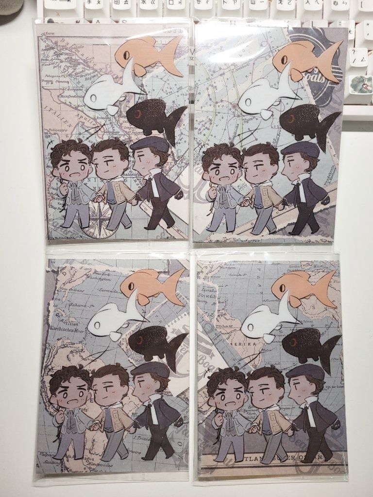 [既品] 散步金魚透卡