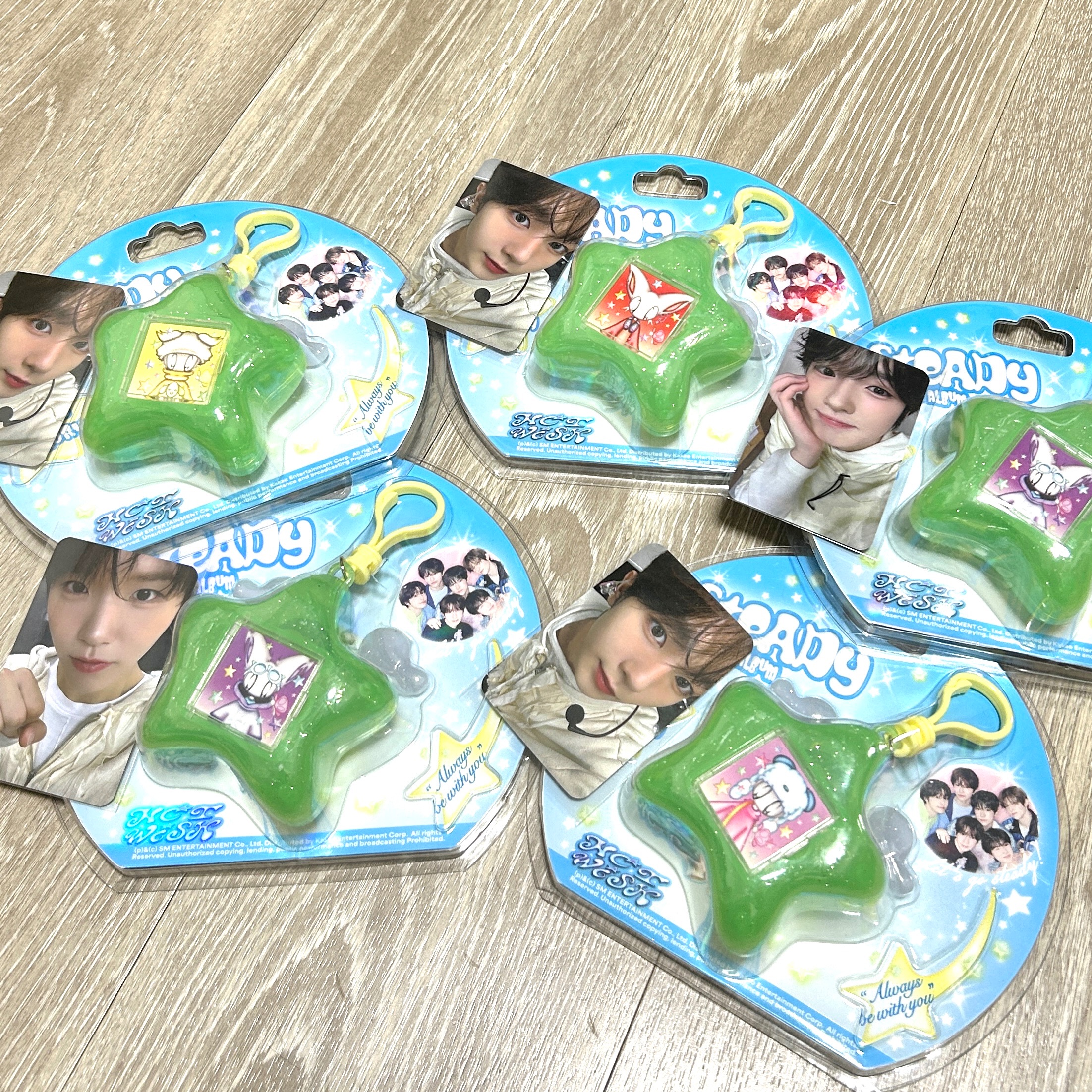 Wish steady pb＆keyring 含特典未拆專