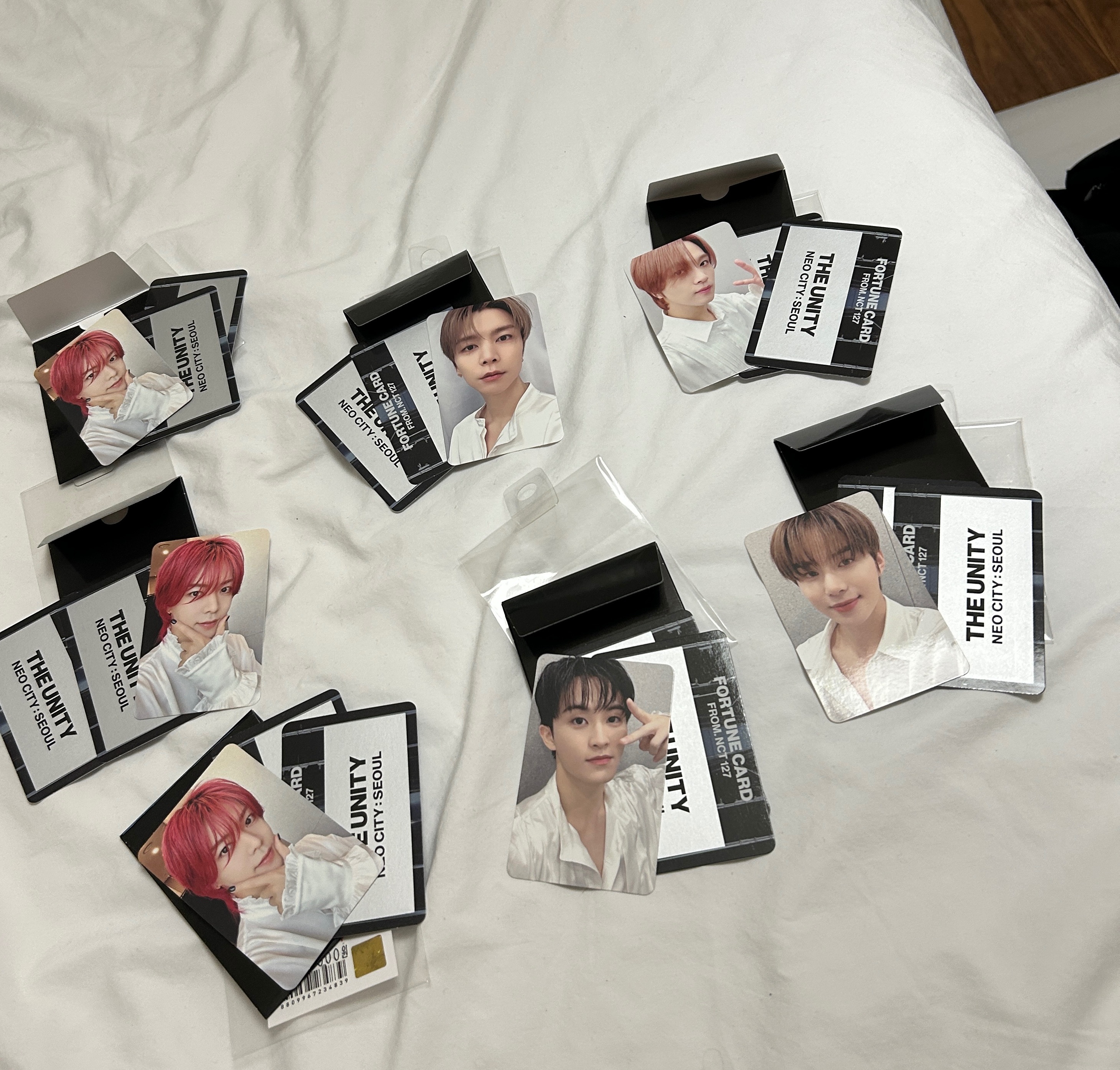 nct127 三巡刮刮卡包