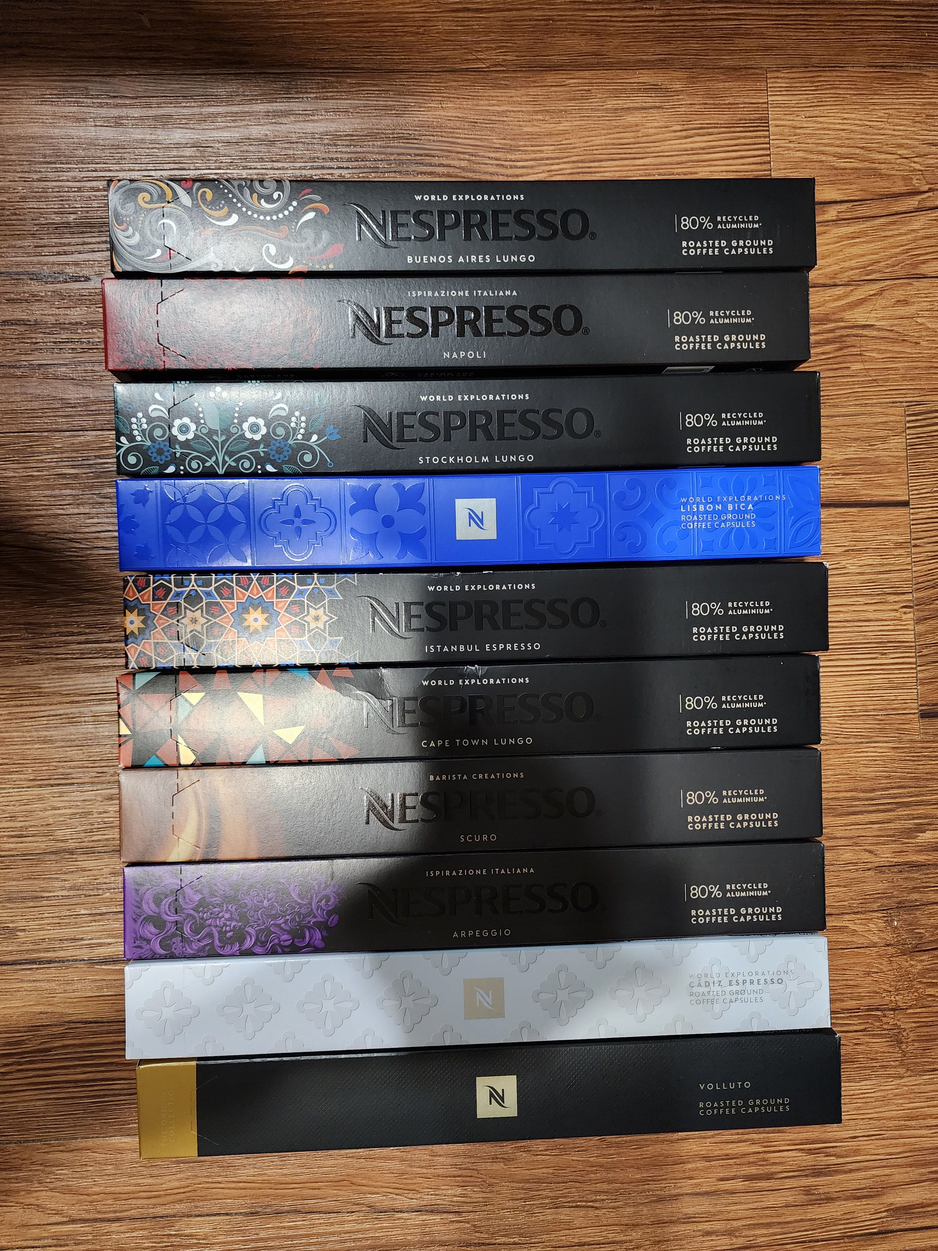 雀巢 咖啡膠囊 每盒10顆 探索 禮盒 經典與環遊世界款 隨機出貨 議價不回 無