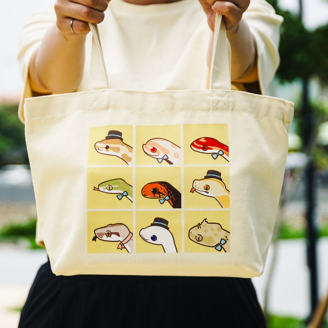 蛇蟒都好裝帆布袋