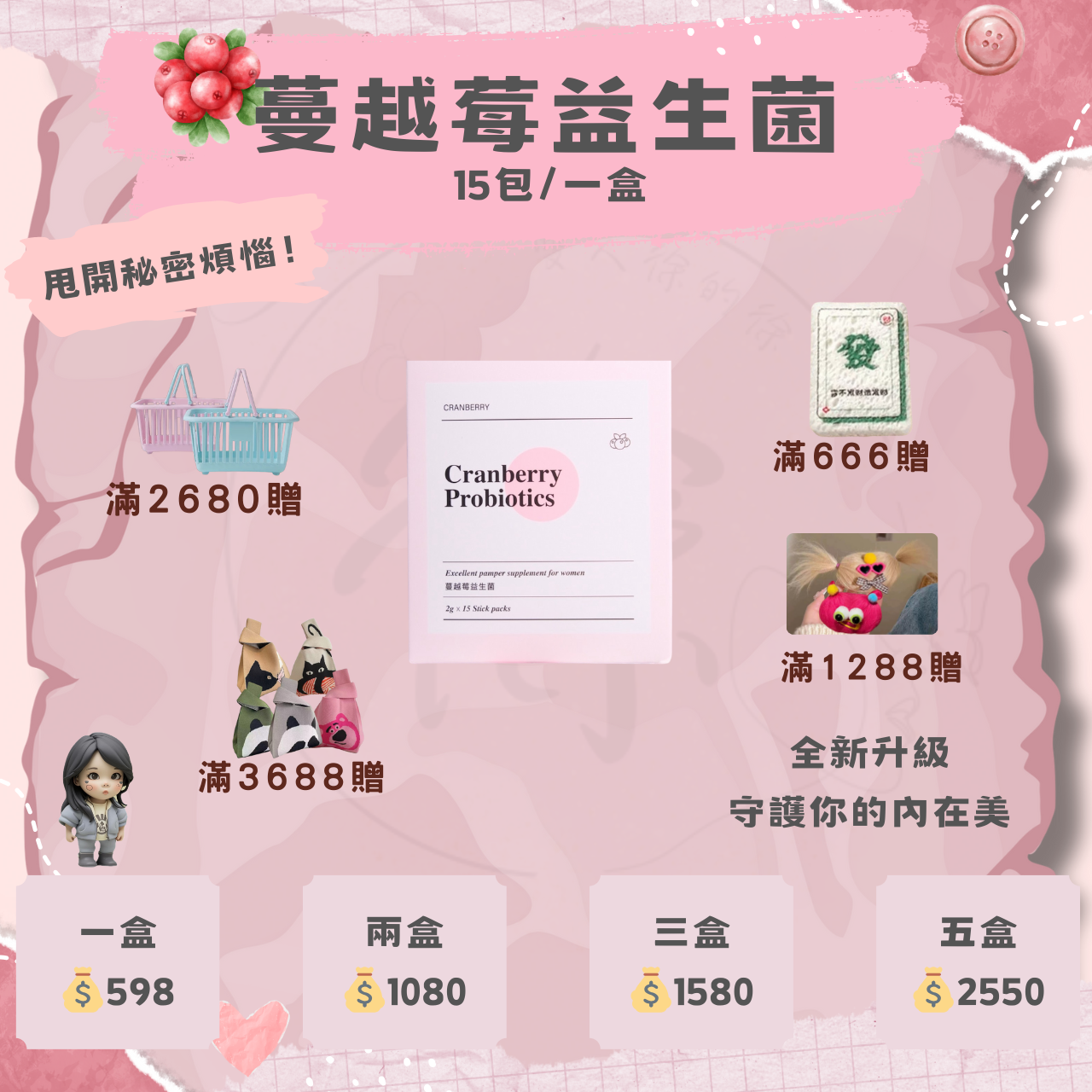 （新品）蔓越莓益生菌