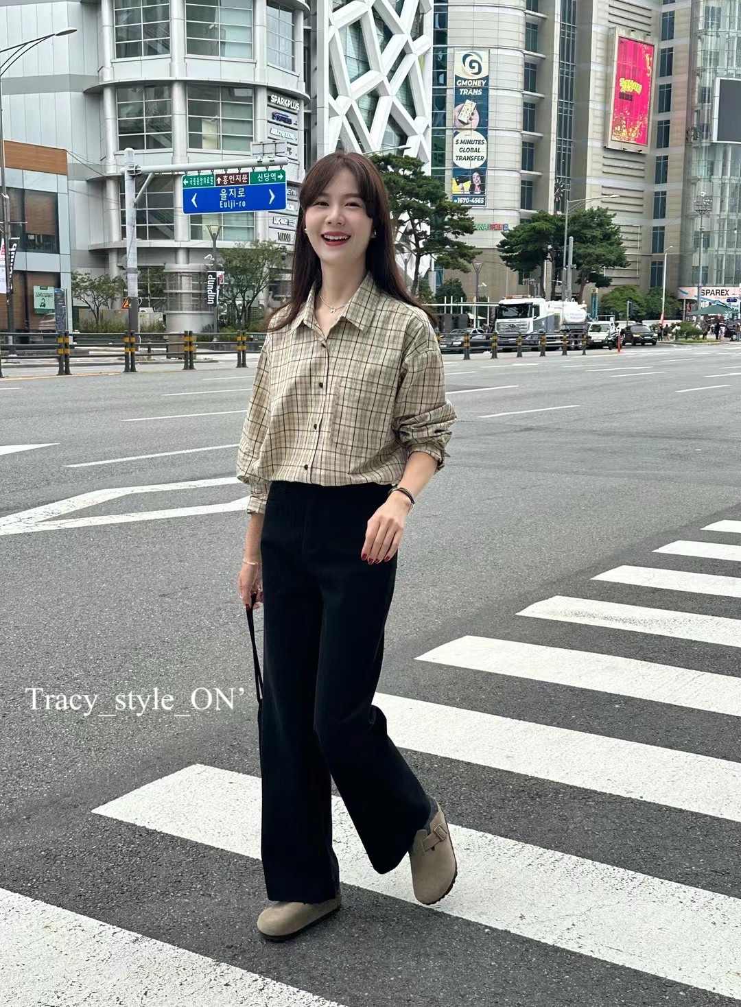 ON’家 超韓牛仔褲直筒褲 #7721黑色（一批只有120件）