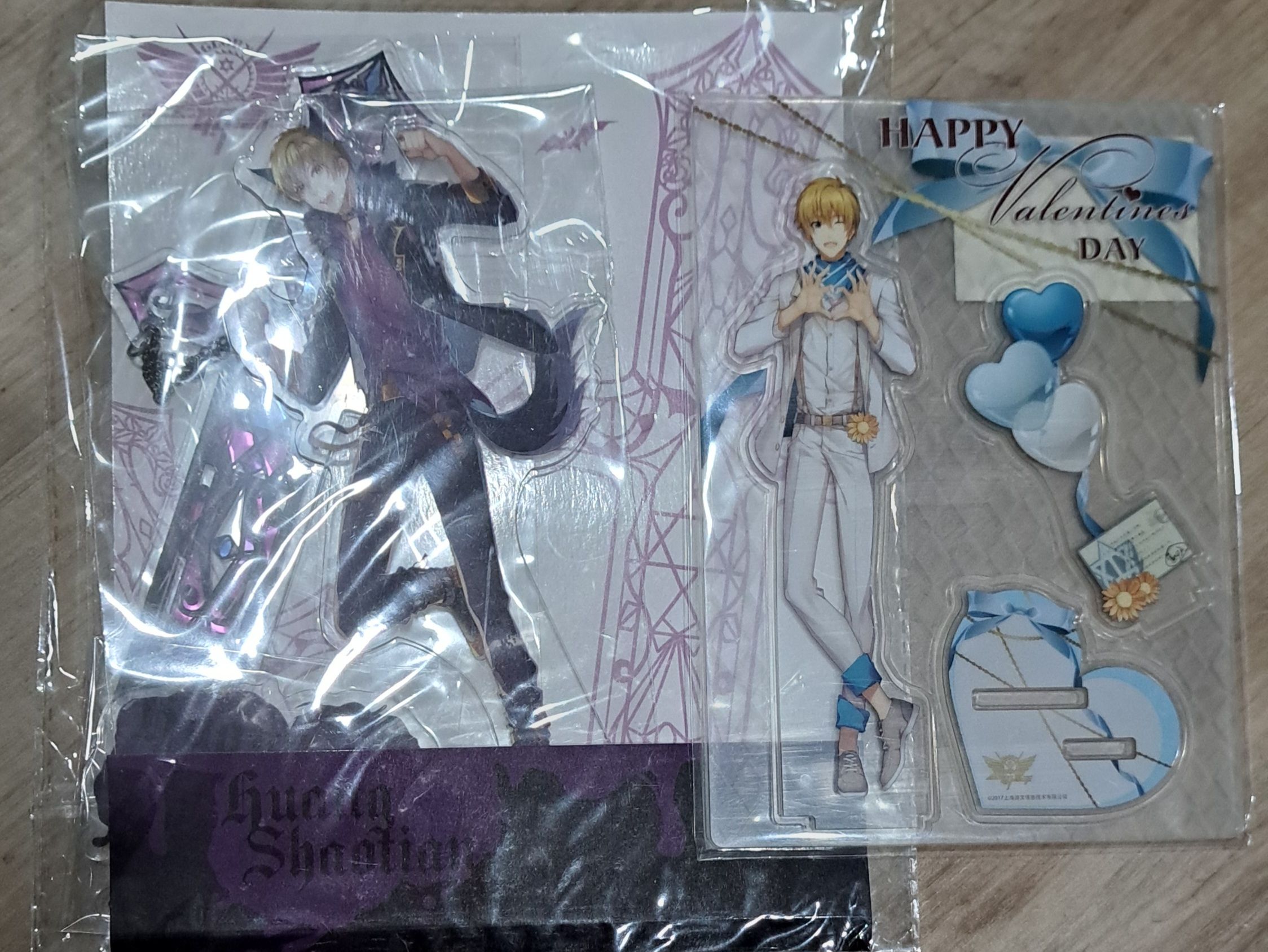 葉修黃少天官方合作立牌