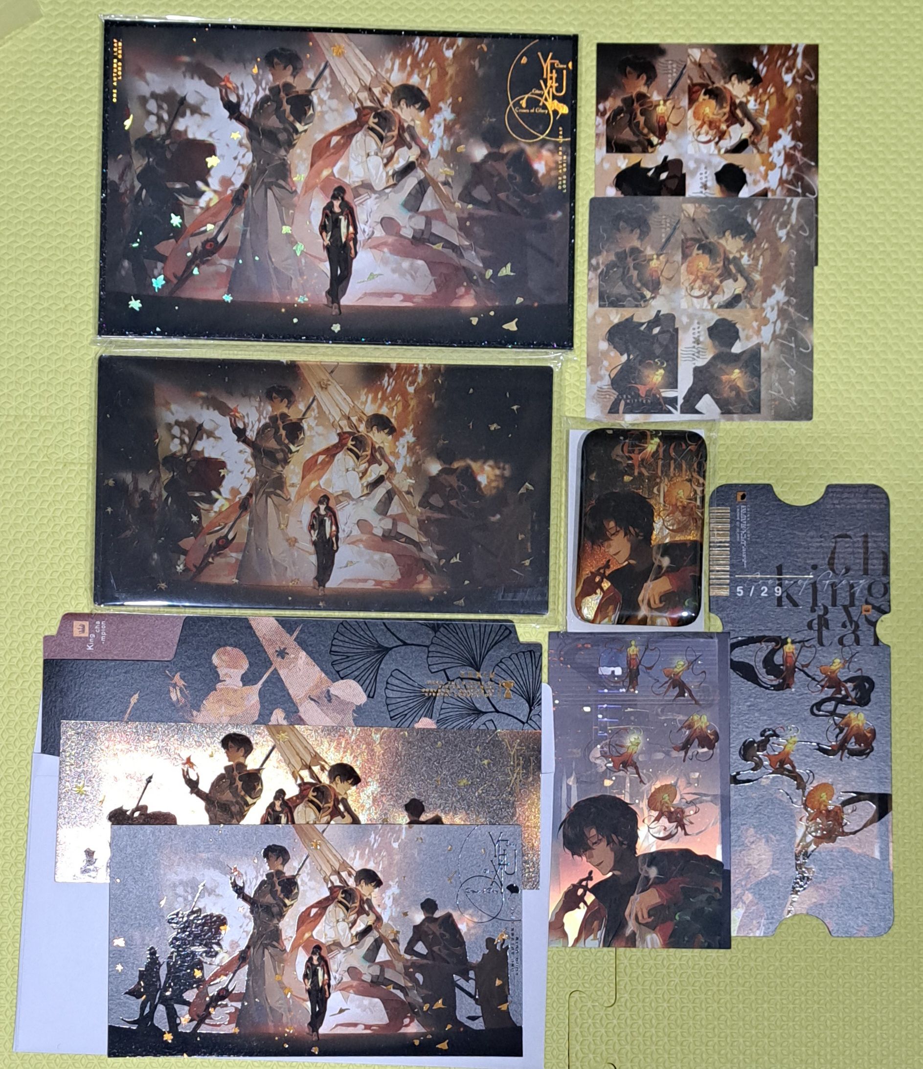 葉單人 幕燼銘冠 二創周邊