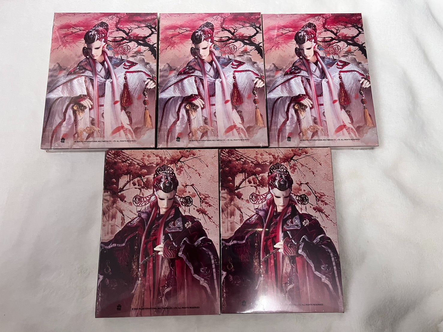 占雲巾明信片書