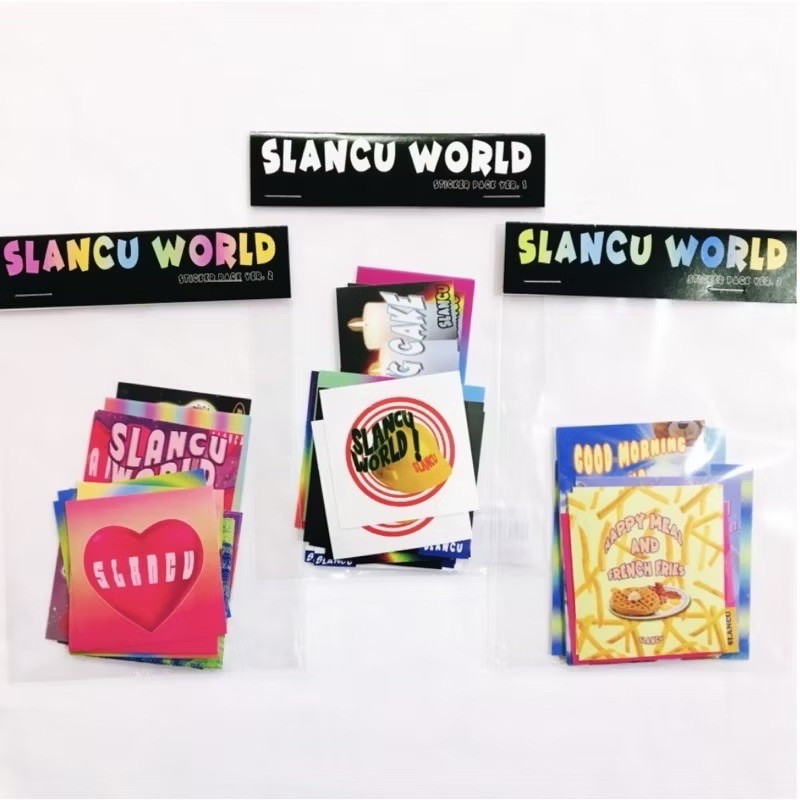 韓國slancu貼紙包分裝 美式復古貼紙 復古風格貼紙 筆電貼紙 手帳貼紙 手帳拼貼 手帳裝飾 韓國設計