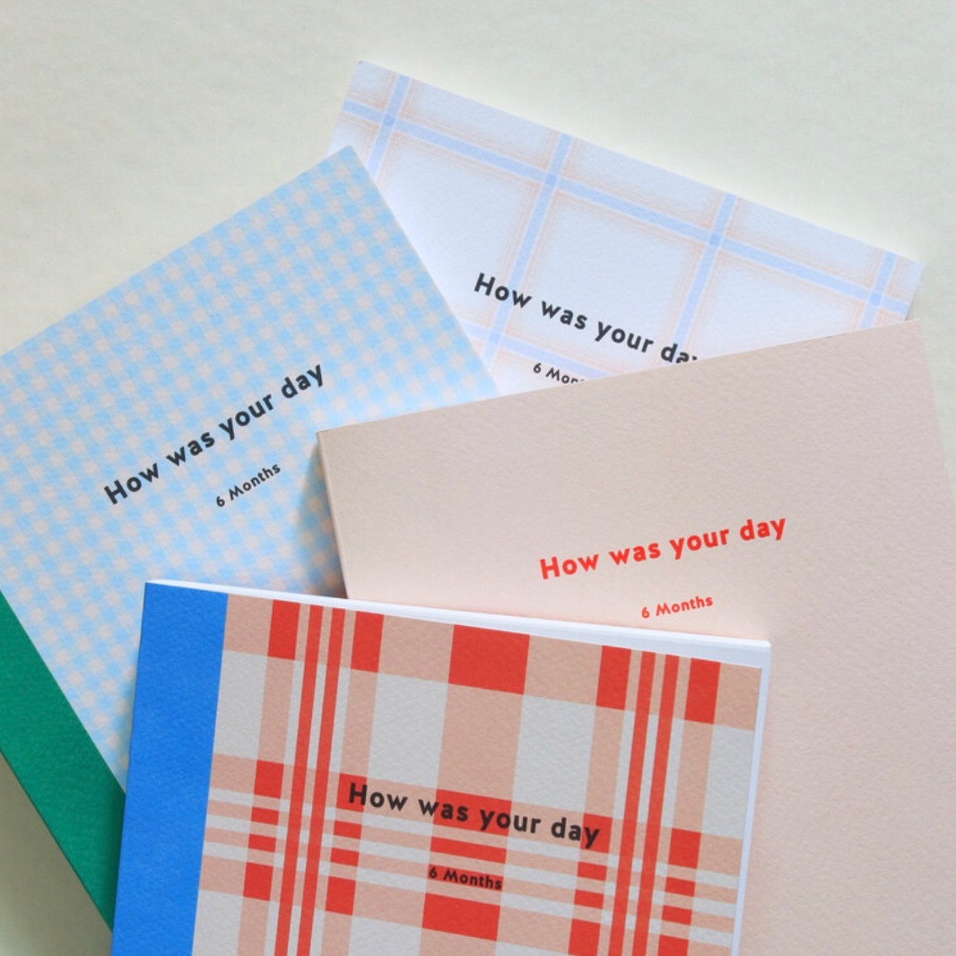 韓國malgrecela - how was my your day半年自填式手帳 月記事 週記事 週計劃手帳 交換禮物